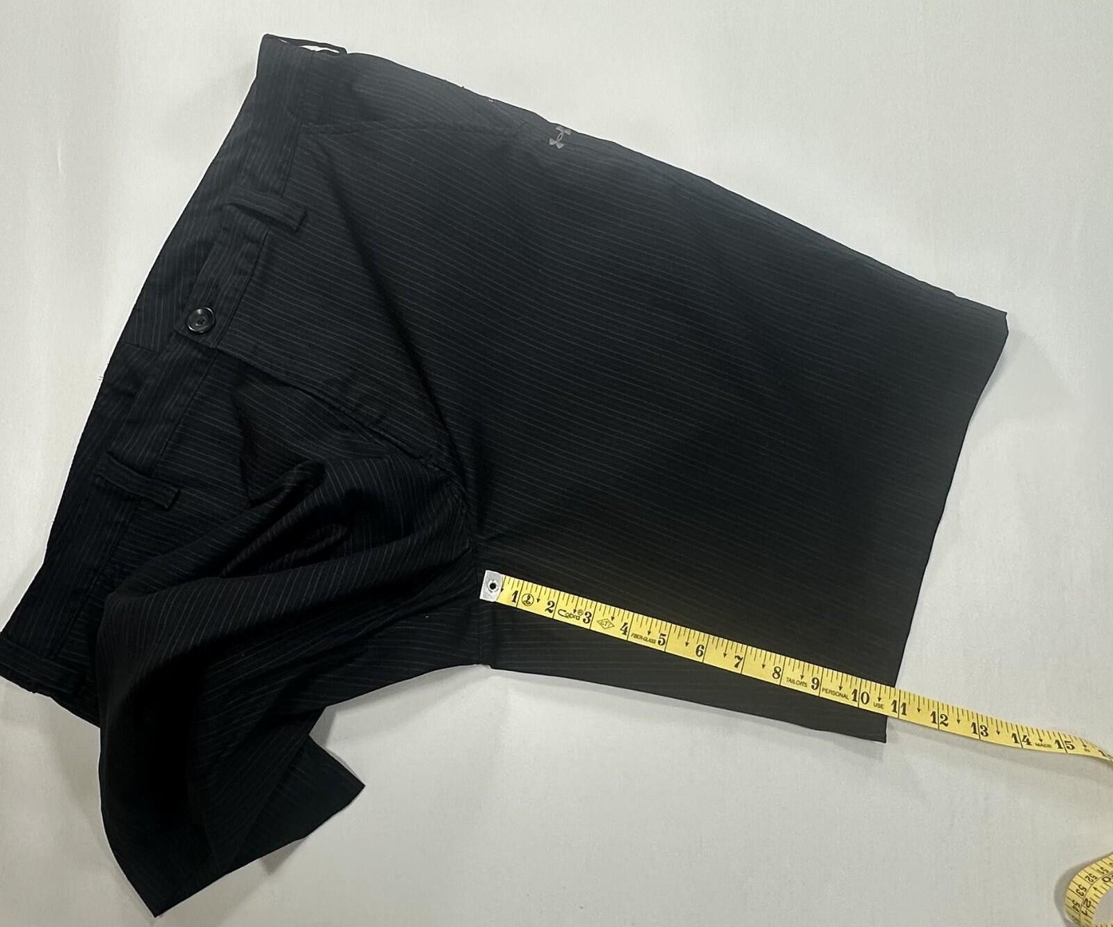Under Armour Under Armour Flat Front Pinstripe Chino Shorts Mens Black 38 Size US 38 / EU 54 - 5 Thumbnail