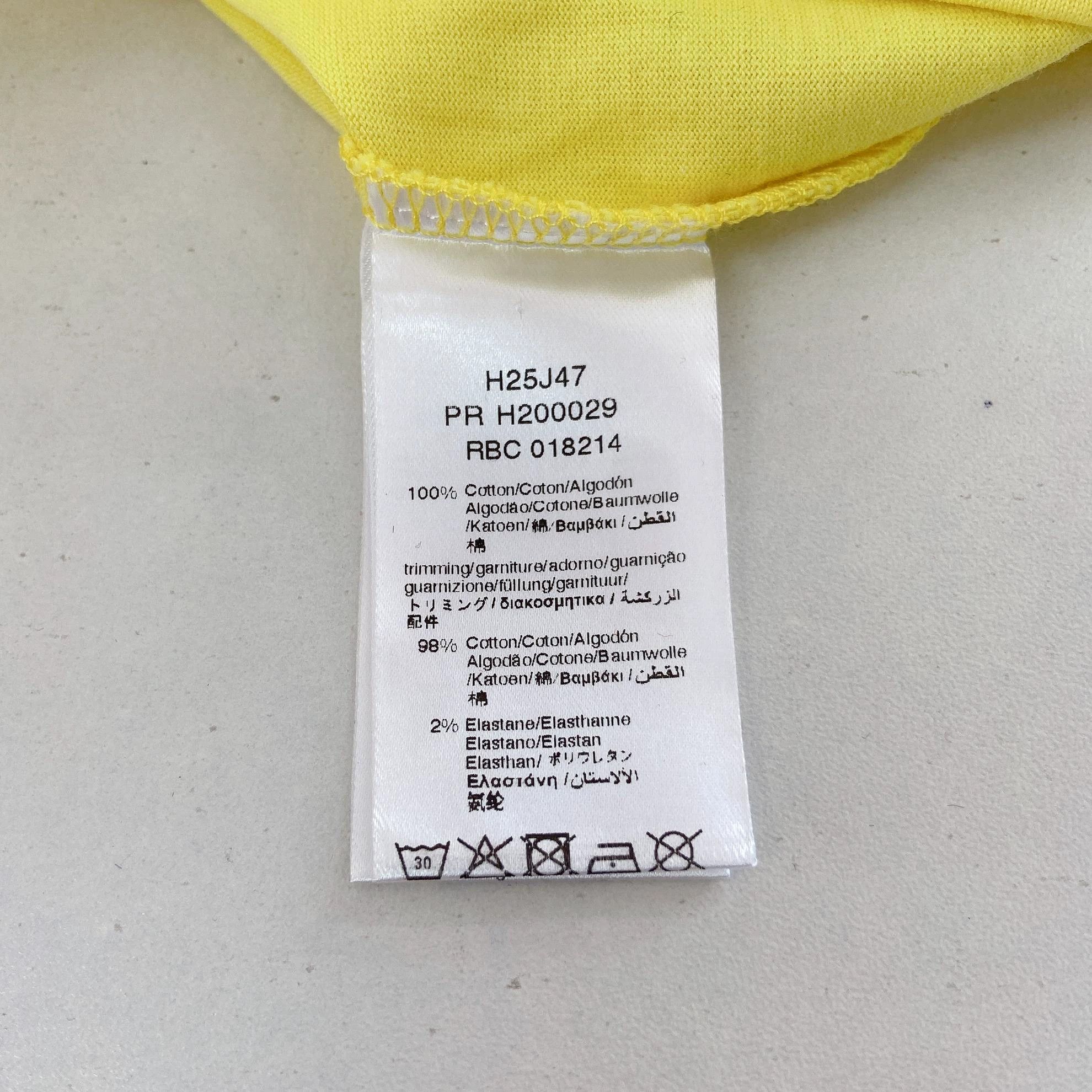 Givenchy Givenchy Yellow Logo 12+ Tee Size XXS / US 00 / IT 34 - 7 Thumbnail