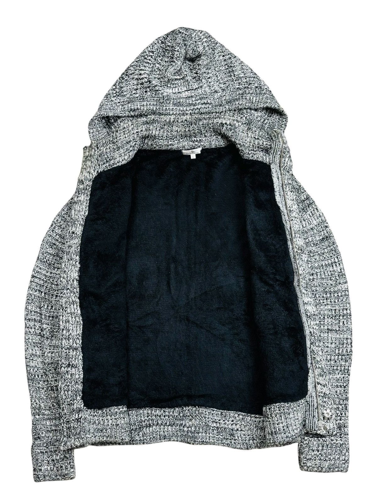 BUFFALO BOBS 2000s Berning Sho Chunky Knitted Warm Interior Jacket Size US M / EU 48-50 / 2 - 2 Thumbnail