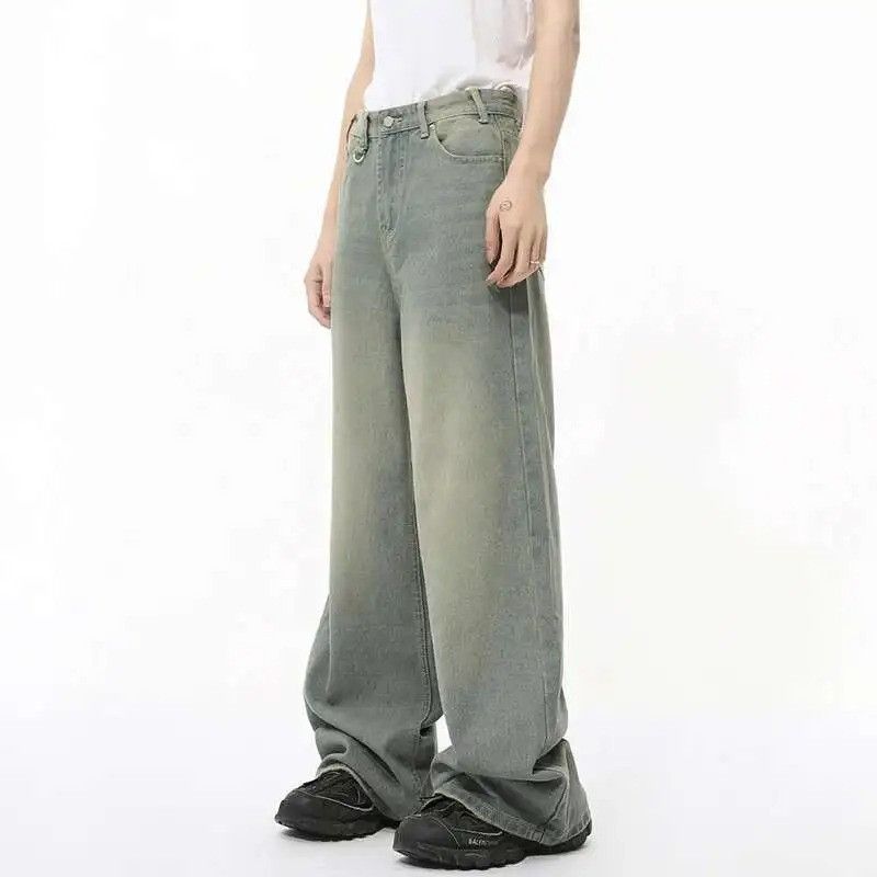 Denime × Jean Casual Loose Bottom Denim Size US 32 / EU 48 - 3 Thumbnail