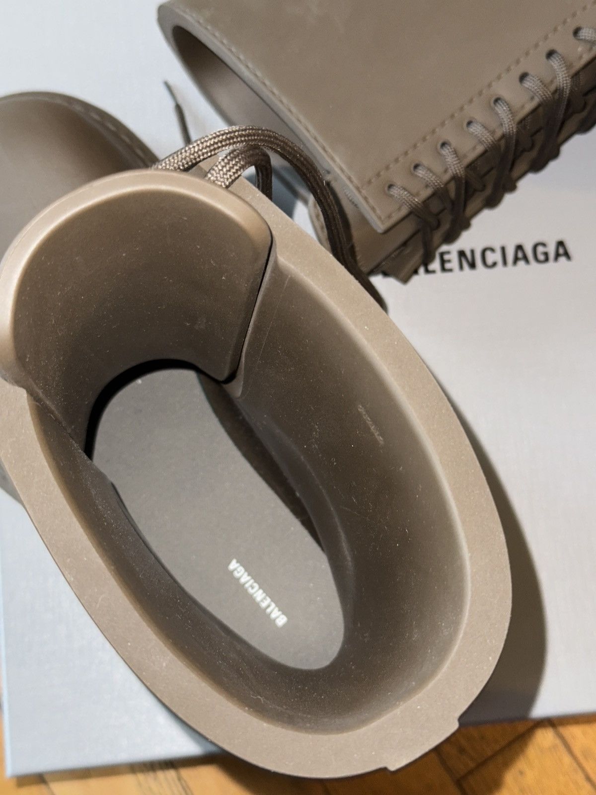 Balenciaga *DEMNA* BALENCIAGA BROWN Steroid Boots SIZE 41 Size US 8 / EU 41 - 7 Thumbnail