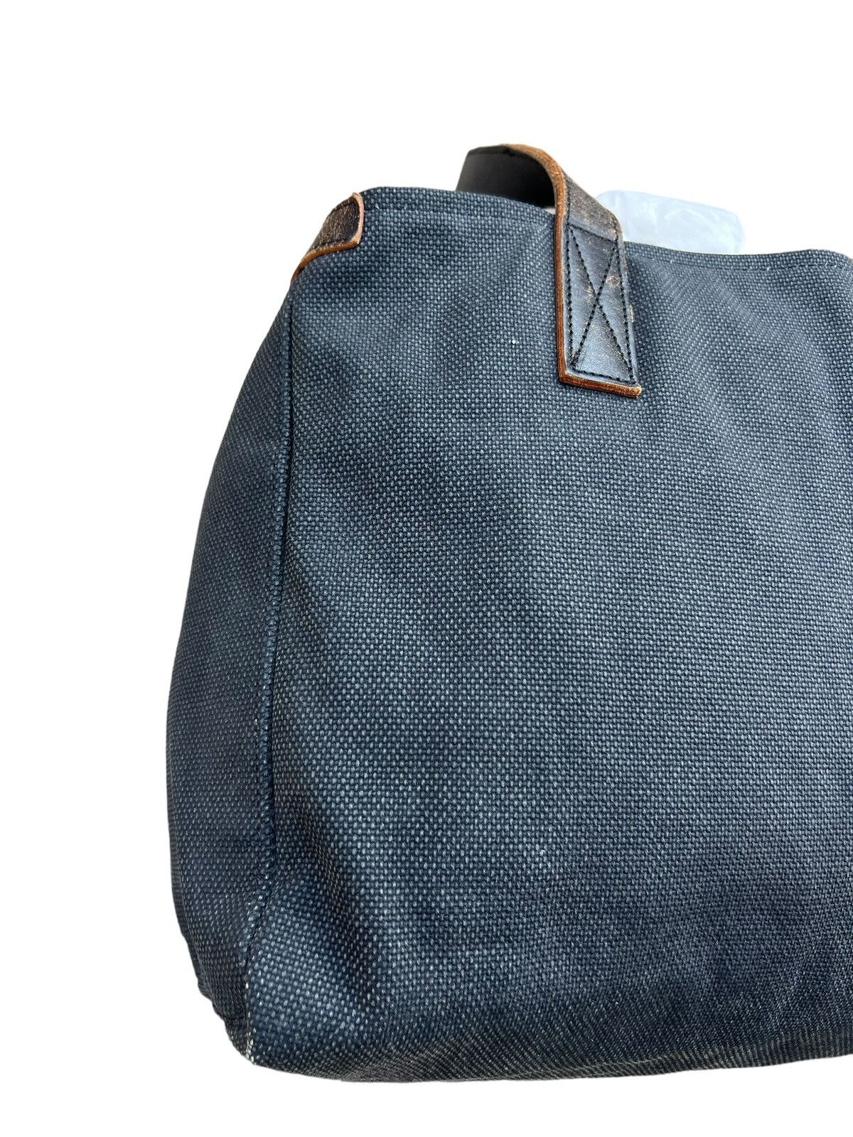Porter 53225320 Waxed Herringbone Twill Cotton Handle Bag Size ONE SIZE - 6 Thumbnail