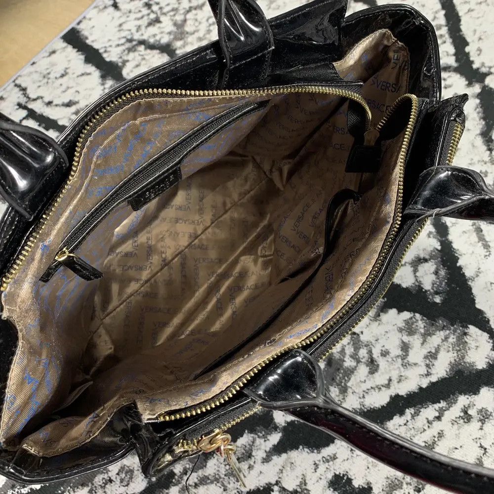 Versace Jeans Couture Versace Luxury Handle Bag Logo y2k style monogram inside Size ONE SIZE - 3 Thumbnail