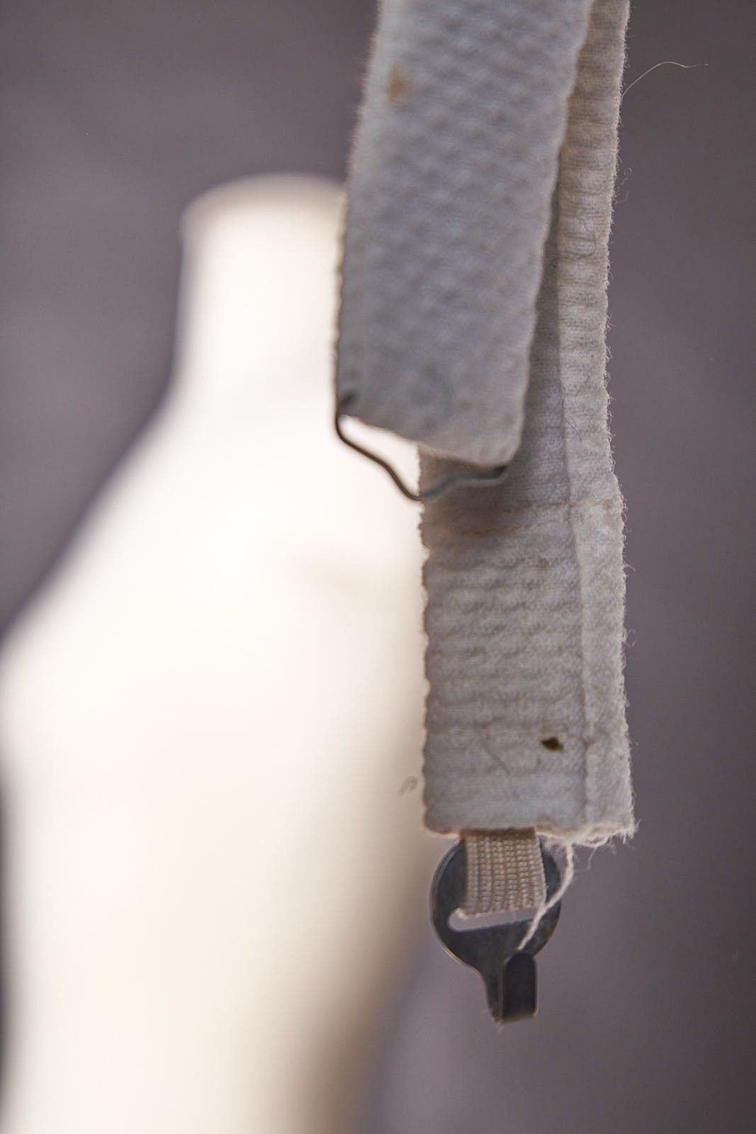 Vintage Vintage 1970s Wide White Textured Bow Tie Size ONE SIZE - 4 Thumbnail