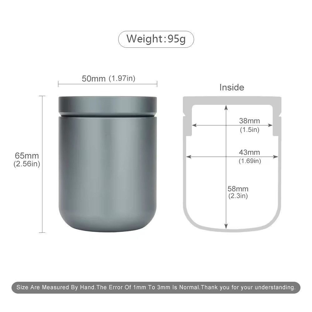 Other Aluminum Bottle Moisture Proof Storage Tea Tank Camping Size ONE SIZE - 3 Thumbnail