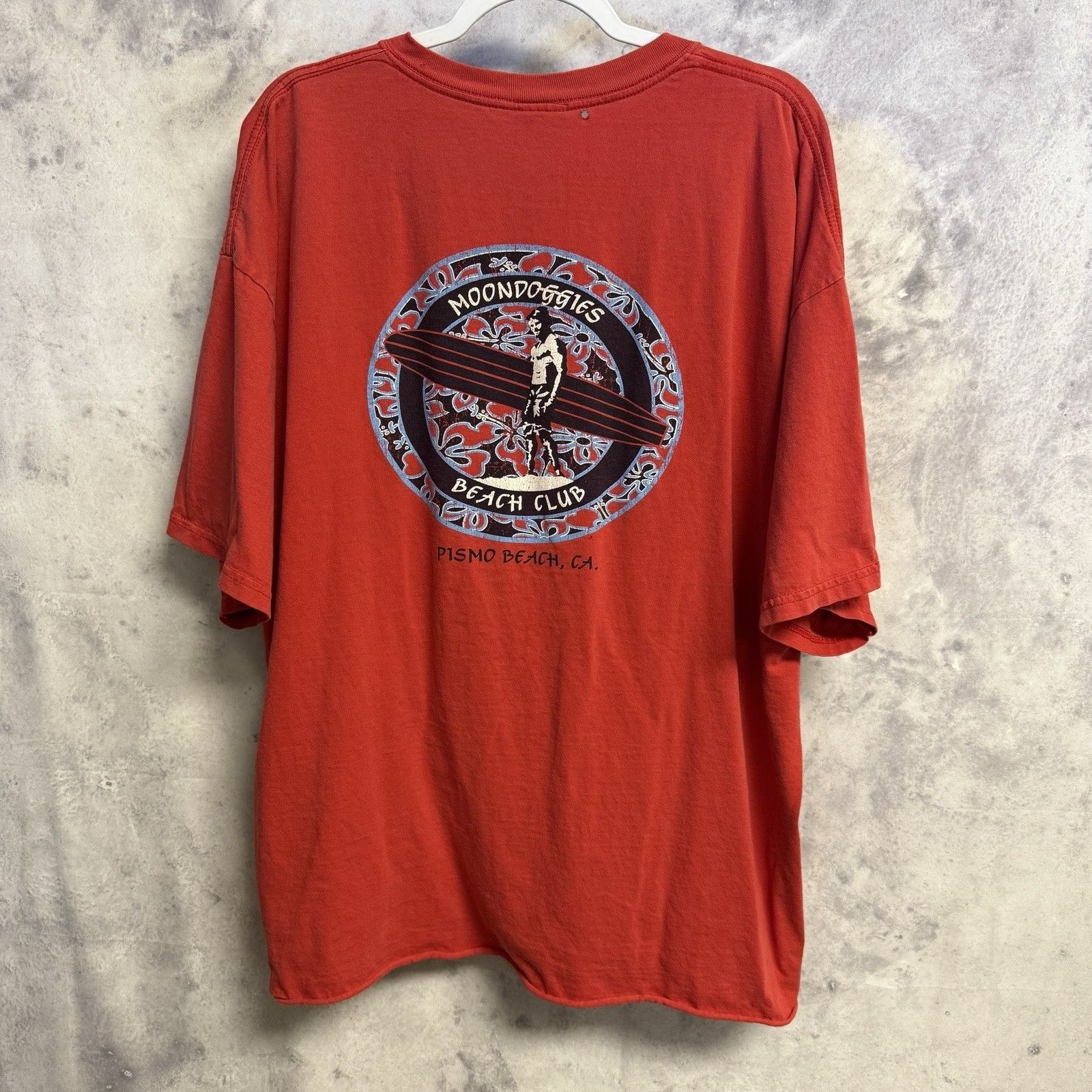 Vintage Vintage Moondoggies Beach Club Pismo T Shirt Mens 2XL Size US XXL / EU 58 / 5 - 2 Thumbnail