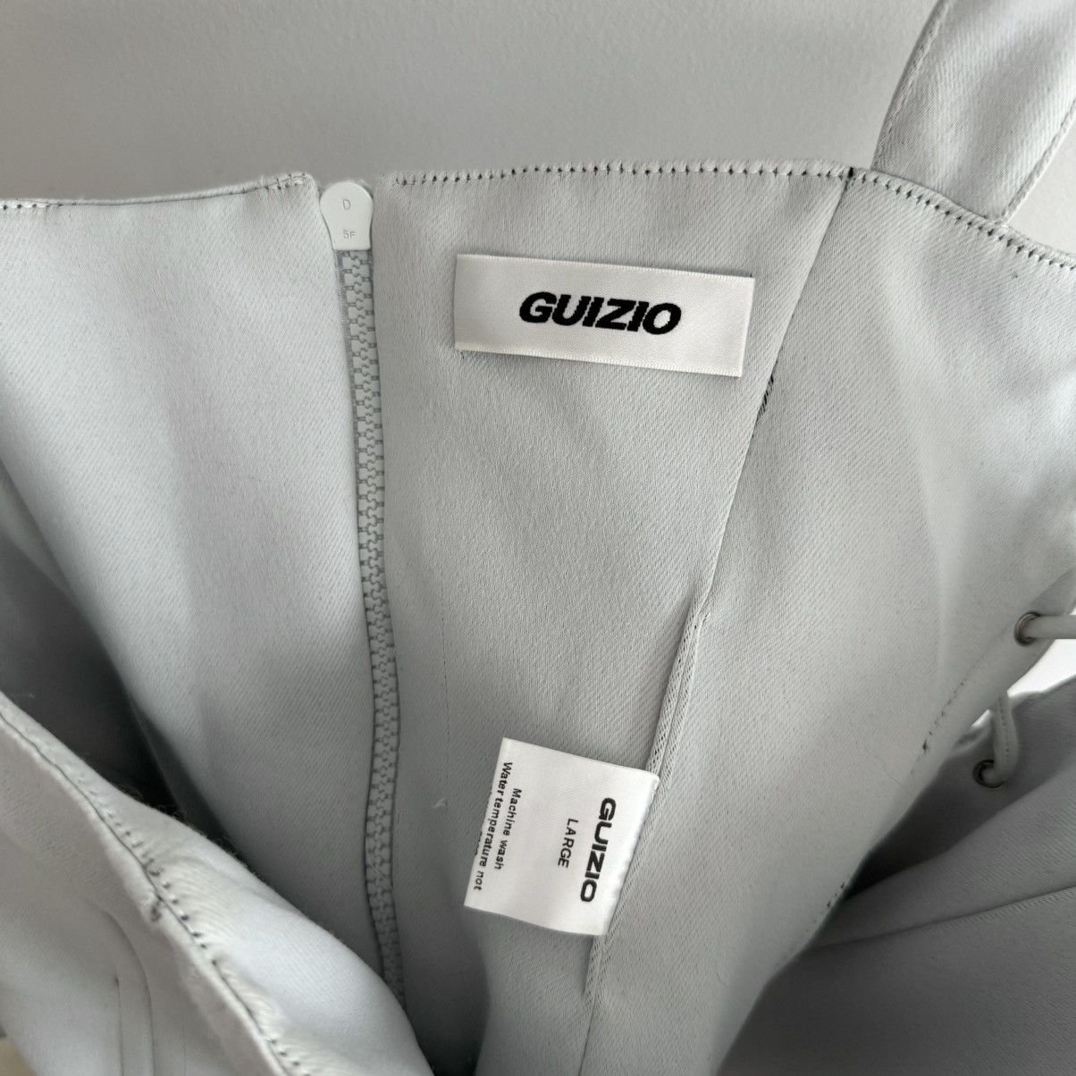 Guizio Danielle Guizio Pale Blue Corset Size L / US 10 / IT 46 - 3 Thumbnail