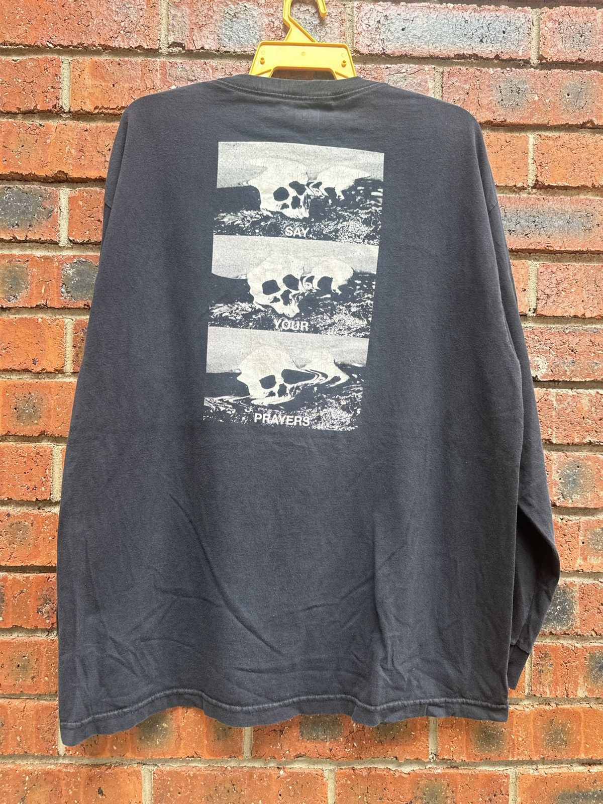 Huf × Vintage Vintage Huf Say Your Prayers Long Sleeve Tee Size US XL / EU 56 / 4 - 1 Thumbnail