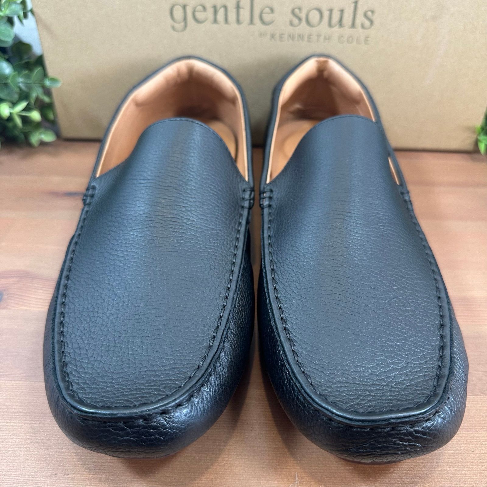 Gentle Souls Gentle Souls by Kenneth Cole Nyle Black Driver Loafers Size US 9.5 / EU 42-43 - 3 Thumbnail