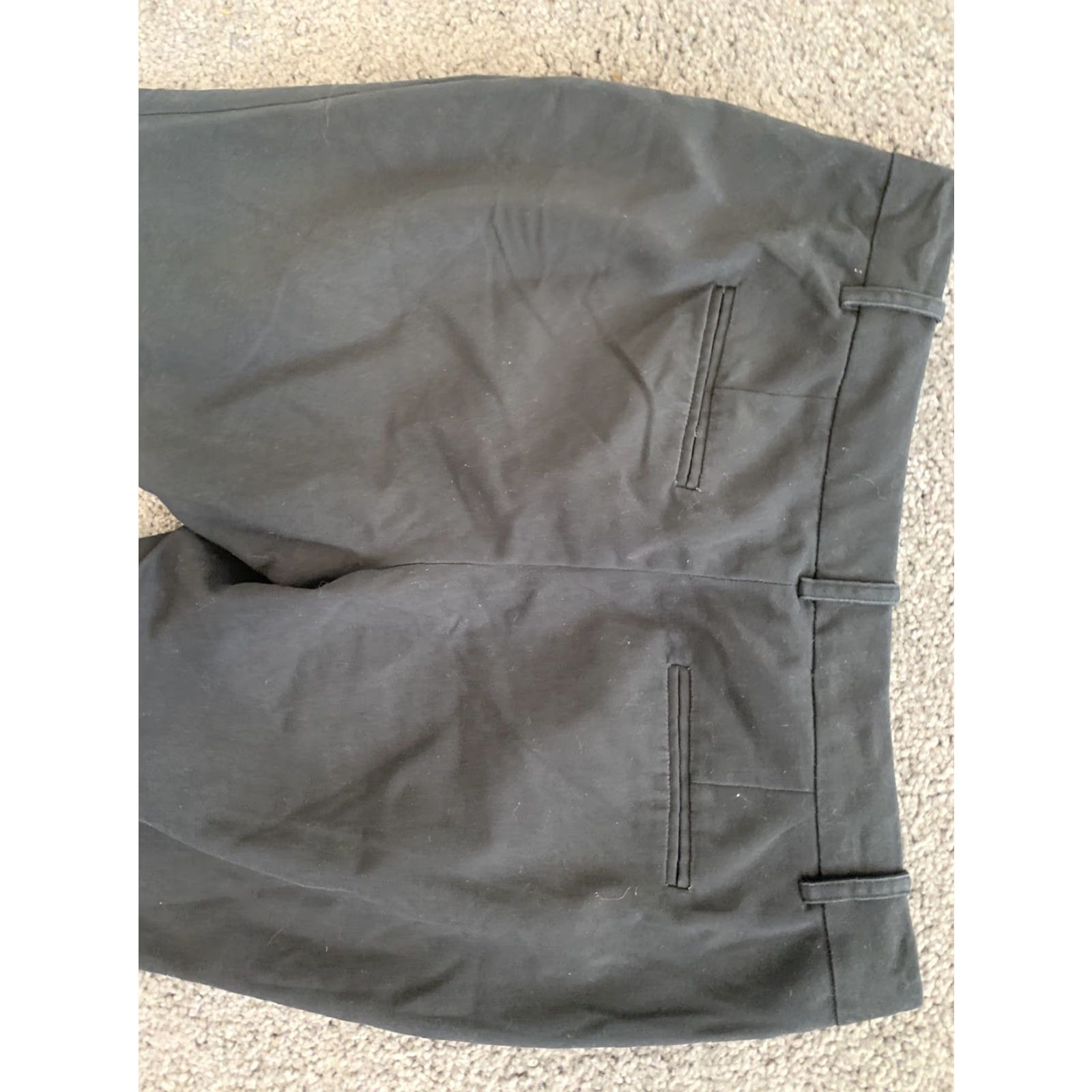 Banana Republic Banana Republic Jackson Fit womens size 8S stretch blue wide cuffed dress pants Womens Size 30" / US 8 / IT 44 - 5 Thumbnail