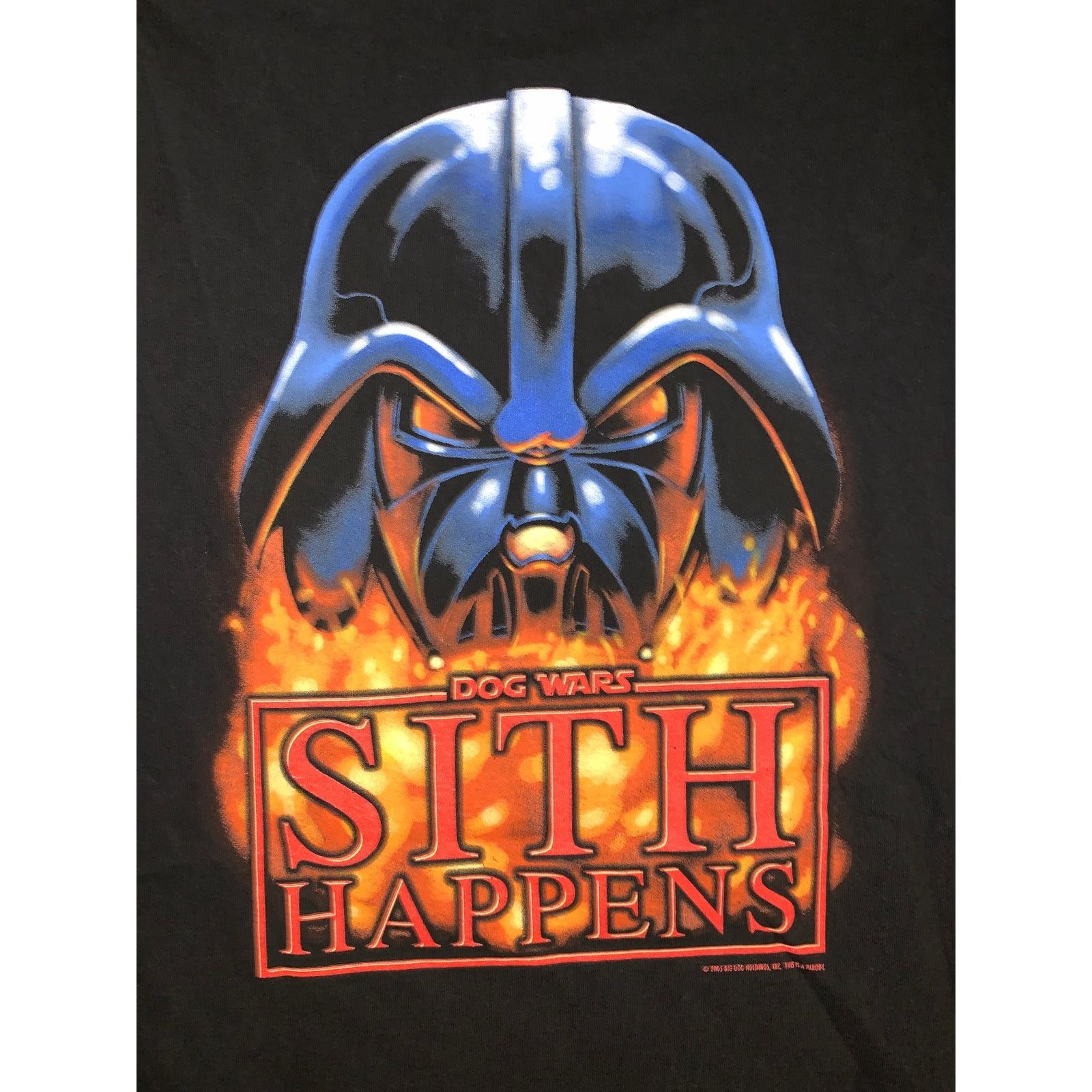 Big Dogs Big Dogs Dog Wars Sith Happens Star Wars Parody T Shirt 2XL Size US XXL / EU 58 / 5 - 1 Thumbnail