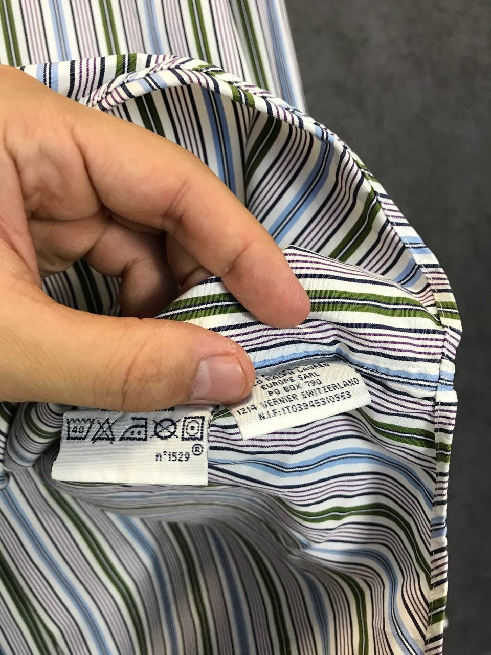 Polo Ralph Lauren Polo Ralph Lauren vintage luxury designer striped shirt Size US XL / EU 56 / 4 - 5 Thumbnail