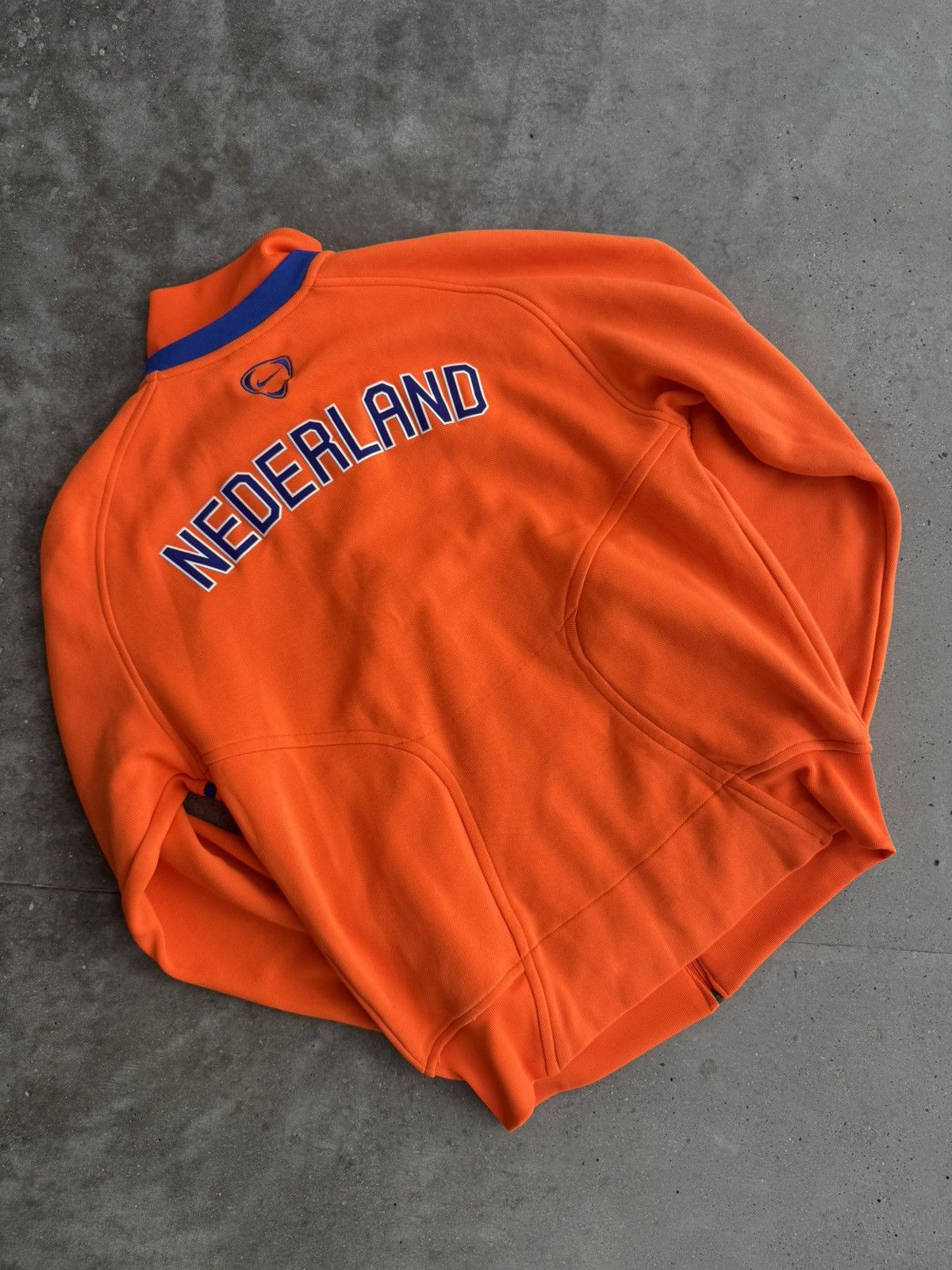 Nike Nike 08/09 Nederland Track Suit Vintage football Hype Soccer Size US M / EU 48-50 / 2 - 3 Thumbnail