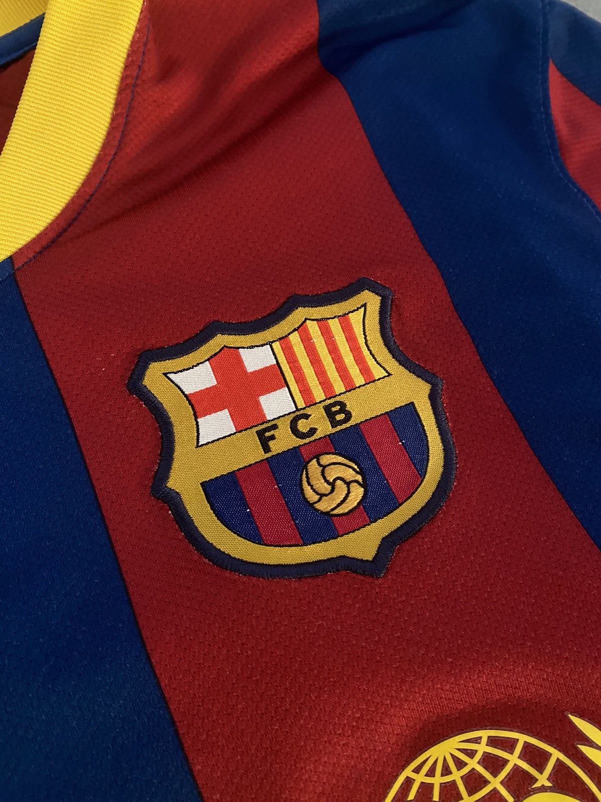 Nike Nike Barcelona 2010/11 David Villa #7 Home Jersey Size US L / EU 52-54 / 3 - 6 Thumbnail