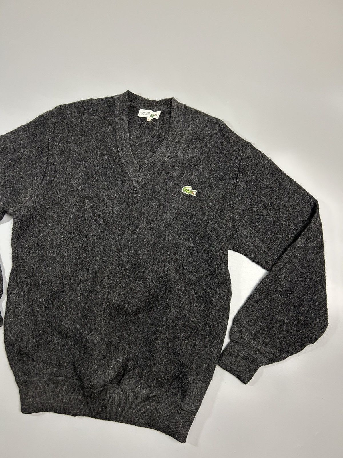 Lacoste Vintage Chemise Lacoste Wool Sweatshirt Size US M / EU 48-50 / 2 - 3 Thumbnail