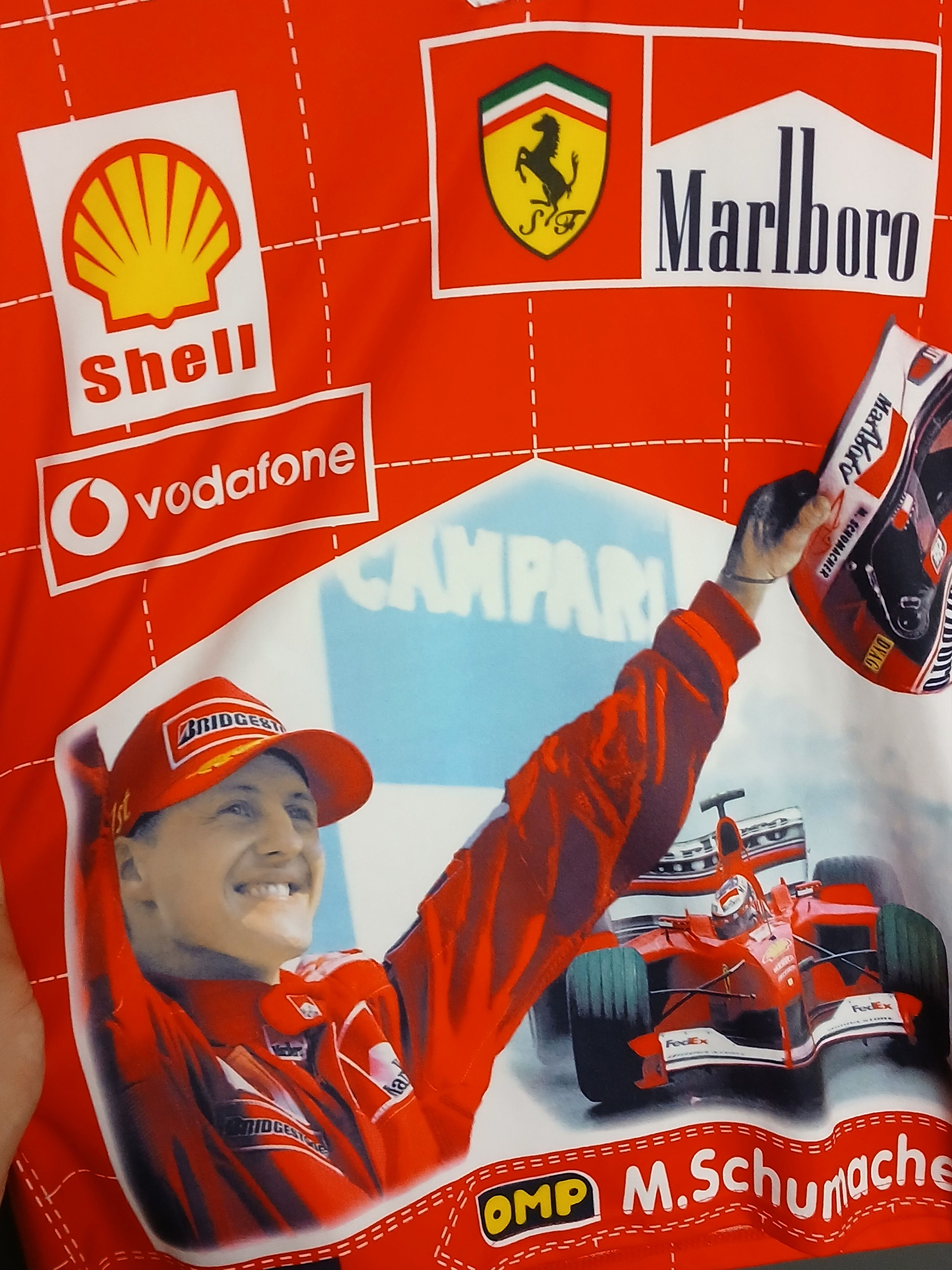 Ferrari × Formula 1 × Marlboro Ferrari Marlboro Schumacher F1 Racing T-Shirt Size US S / EU 44-46 / 1 - 3 Thumbnail
