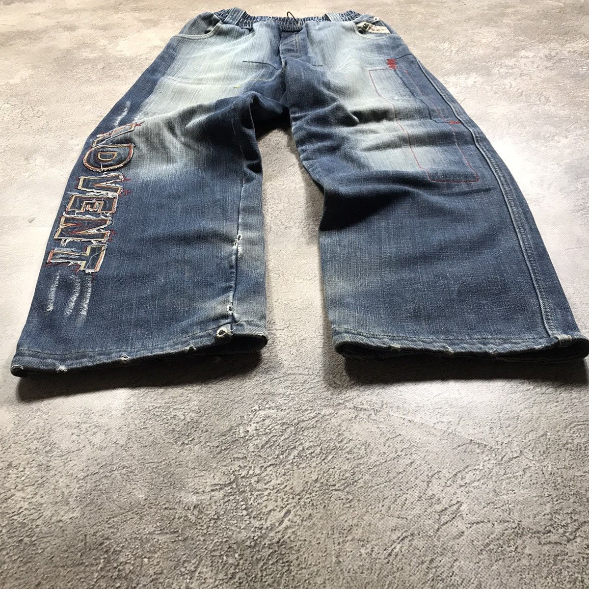 Other Vintage Faded Japan 90s Distressed Denim Jeans Spring Pants Size US 30 / EU 46 - 1 Thumbnail