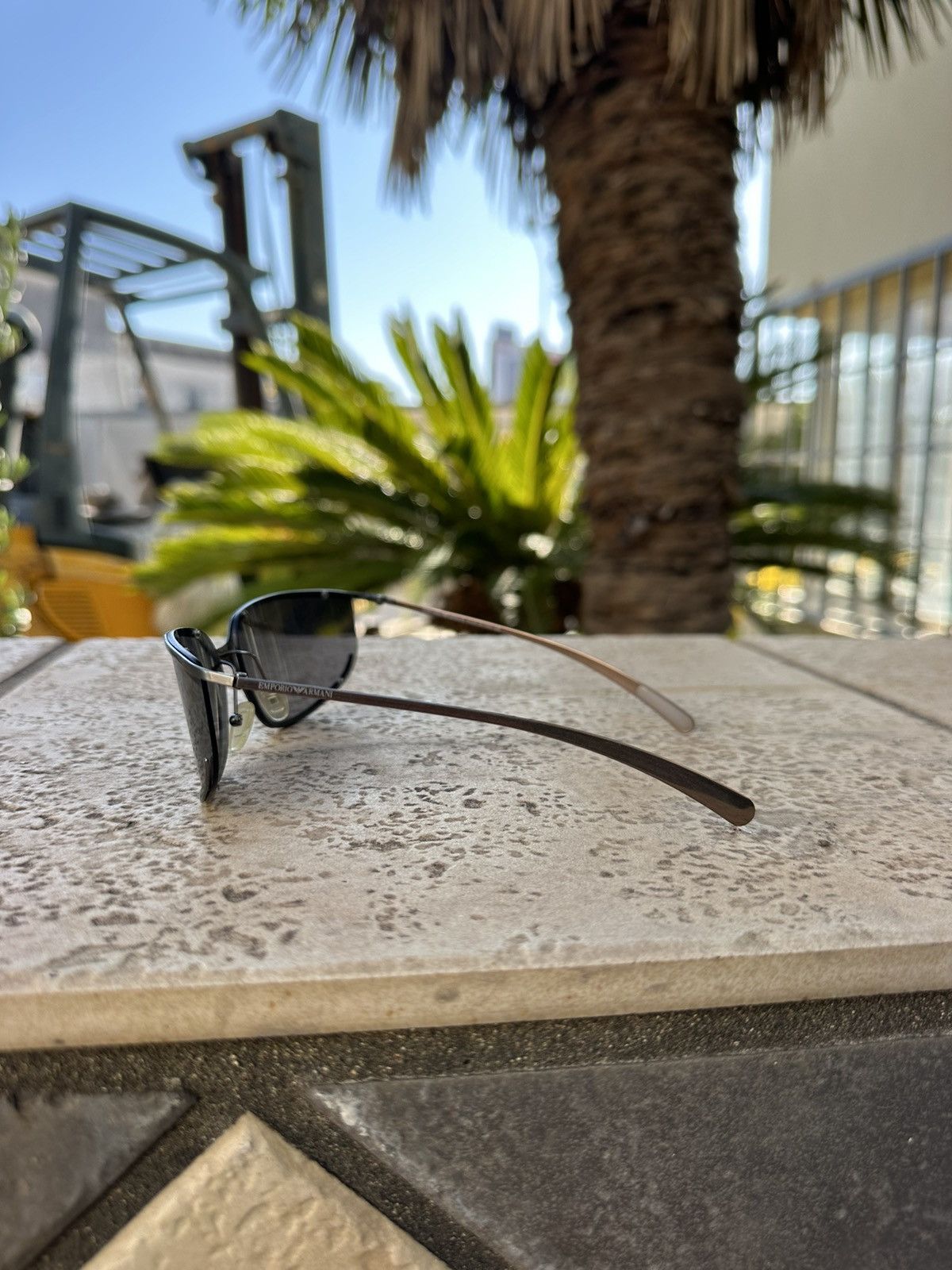Emporio Armani Emperio Armani Sunglasses Silver 1228/6U Size ONE SIZE - 3 Thumbnail