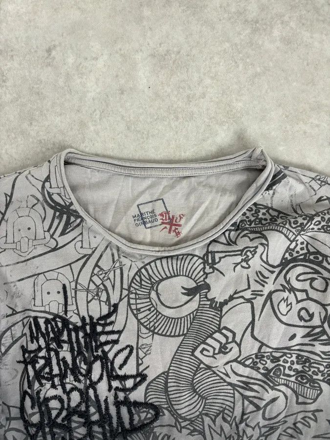 Marithe + Francois Girbaud 2000s Marithé + François Girbaud Faded Grey Tagged Longsleeves Size US M / EU 48-50 / 2 - 7 Thumbnail
