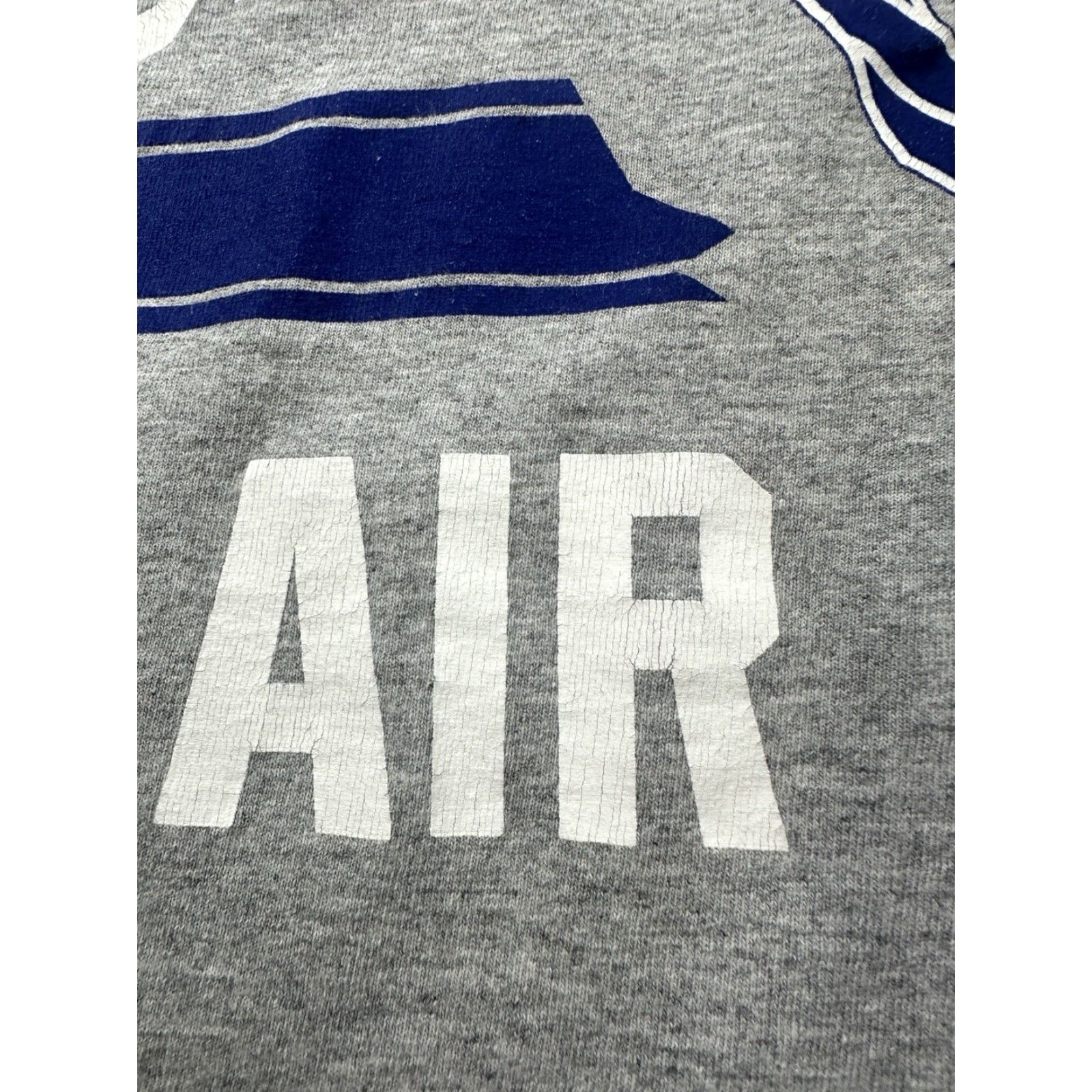 Vintage VINTAGE Bayside U.S. Air Force Shirt Mens M Gray Cotton Crew Neck Short Sleeve USA United States T-Shirt Men Classic Size US M / EU 48-50 / 2 - 4 Thumbnail