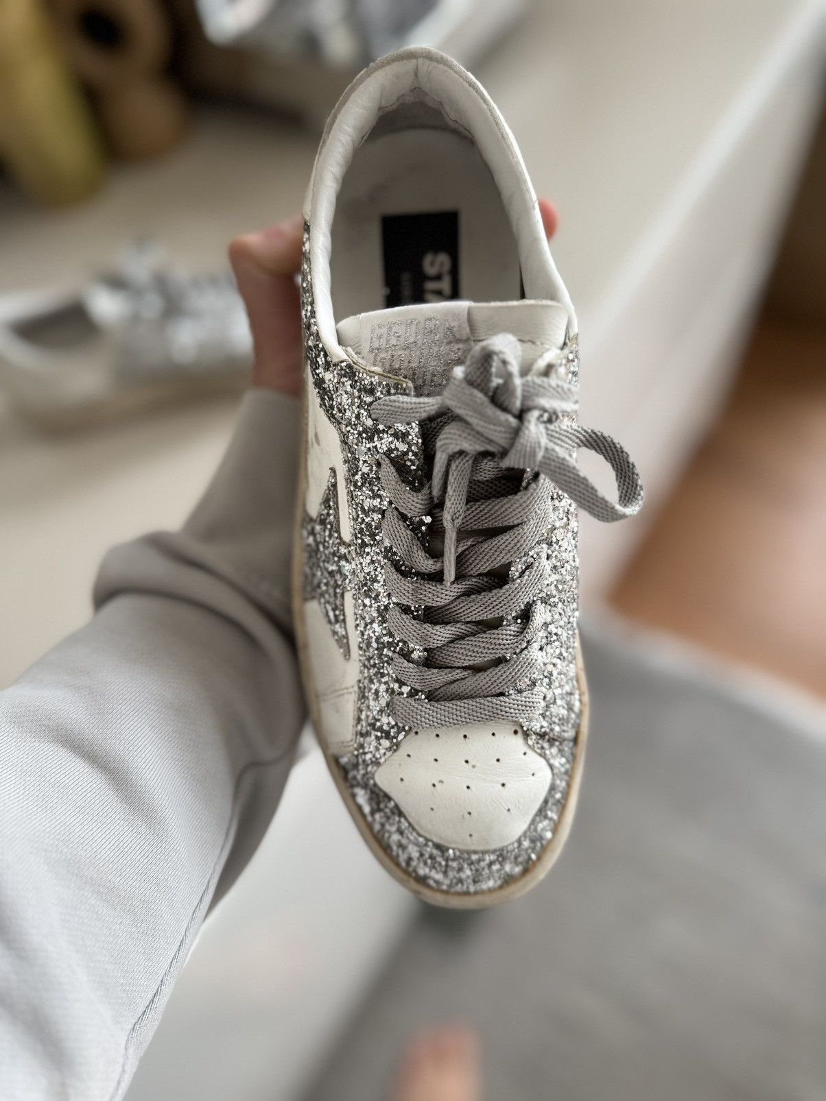 Golden Goose Golden Goose Gr. 38 (weiß/ creme) Size US 7 / IT 37 - 2 Thumbnail