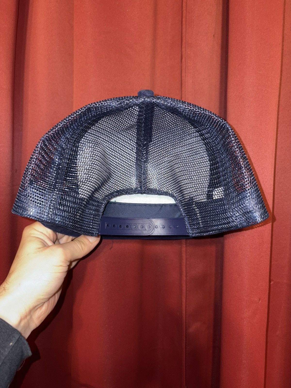 Vintage Vintage Navy Blue Corduroy Rope Hat Snapback Dad Har Grail Size ONE SIZE - 2 Thumbnail