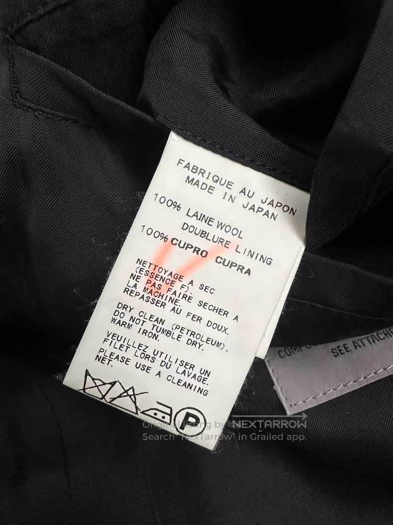 Yohji Yamamoto YOHJI YAMAMOTO Button Fold Overcoat i Size US S / EU 44-46 / 1 - 7 Thumbnail