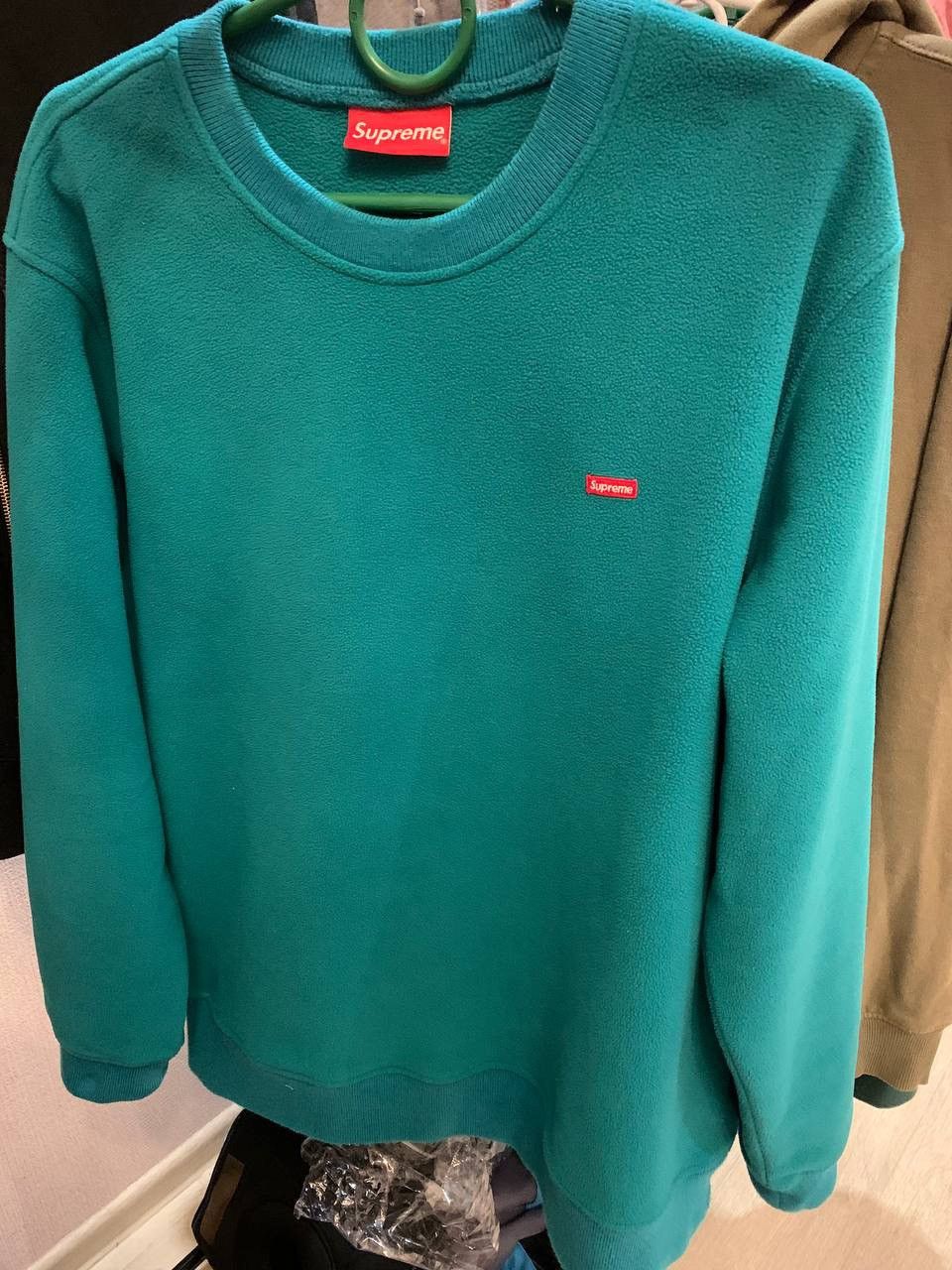 Supreme Supreme Small Box Logo Polartec Fleece Sweatshirt FW16 Size US L / EU 52-54 / 3 - 1 Thumbnail