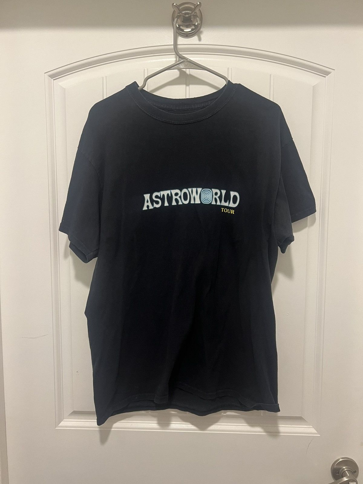 Travis Scott Travis Scott Cactus Jack Astroworld Tour Tee Medium Black Size US M / EU 48-50 / 2 - 1 Thumbnail