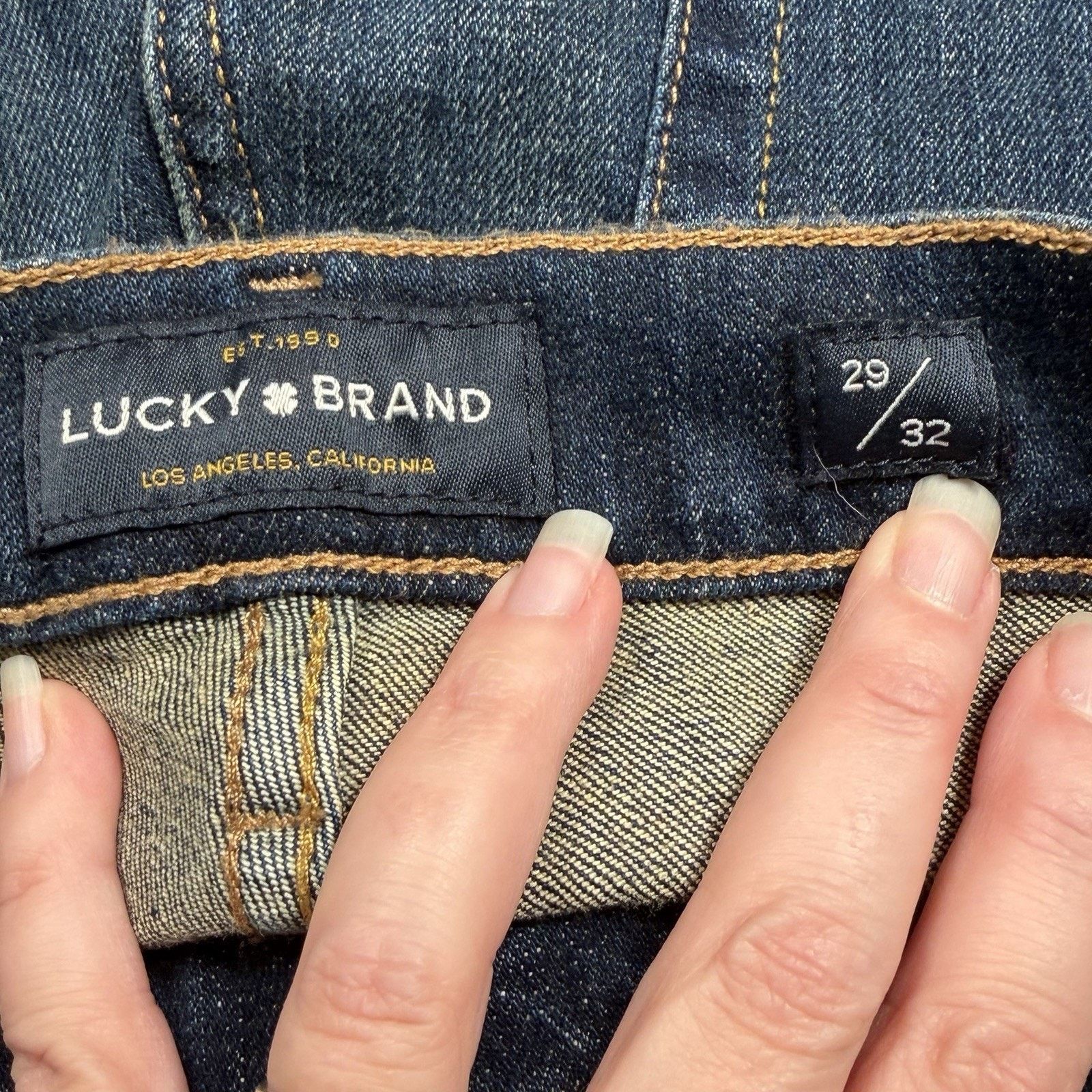Lucky Brand Lucky Brand Jeans Men's Size 29x32 (30x33 Fit) 110 Skinny Size US 29 - 5 Thumbnail
