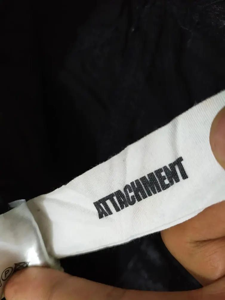 Attachment × Japanese Brand Made in Japan Attachment Skinny black silver design Jeans Size US 27 - 9 Thumbnail