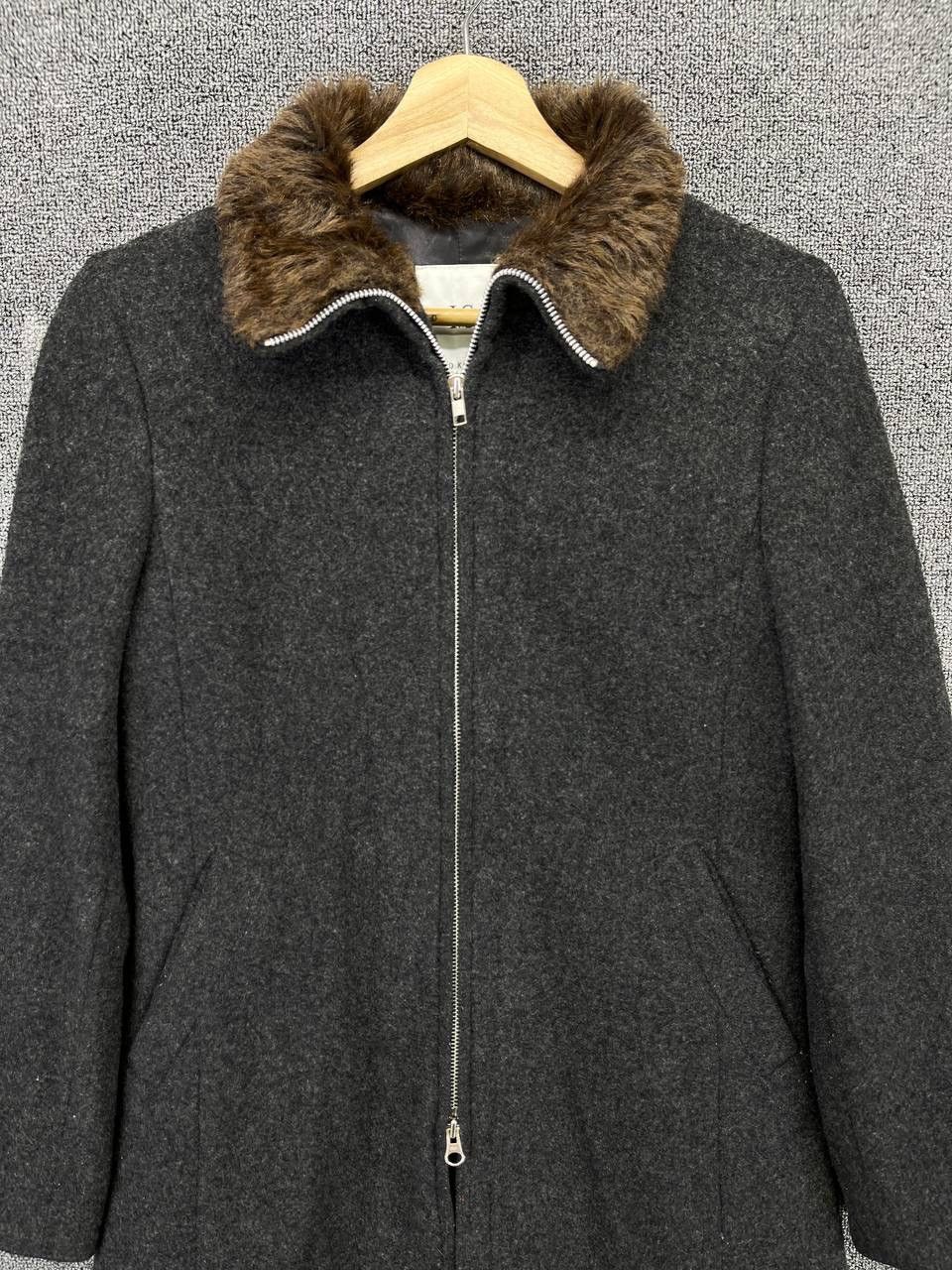 Issey Miyake × Sunao Kuwahara Vintage Issey Miyake Sunao Kuwahara Fur Wool Jacket Size S / US 4 / IT 40 - 5 Thumbnail