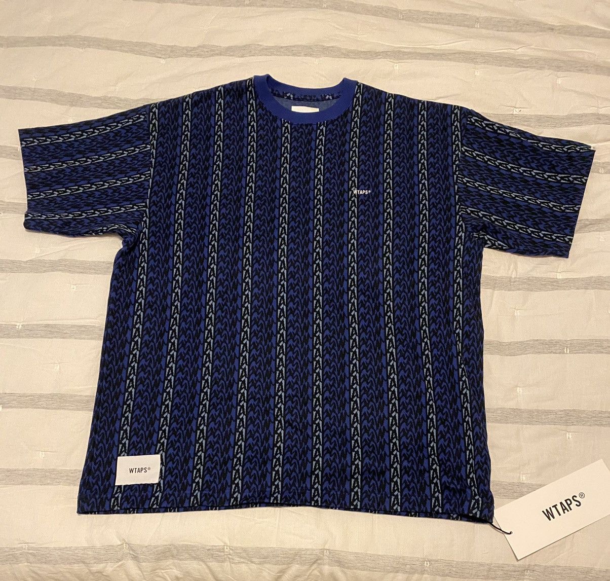 Wtaps WTAPS Bdy 01 S/S Intarsia Printed Shirt XL NWT Size US XL / EU 56 / 4 - 3 Thumbnail