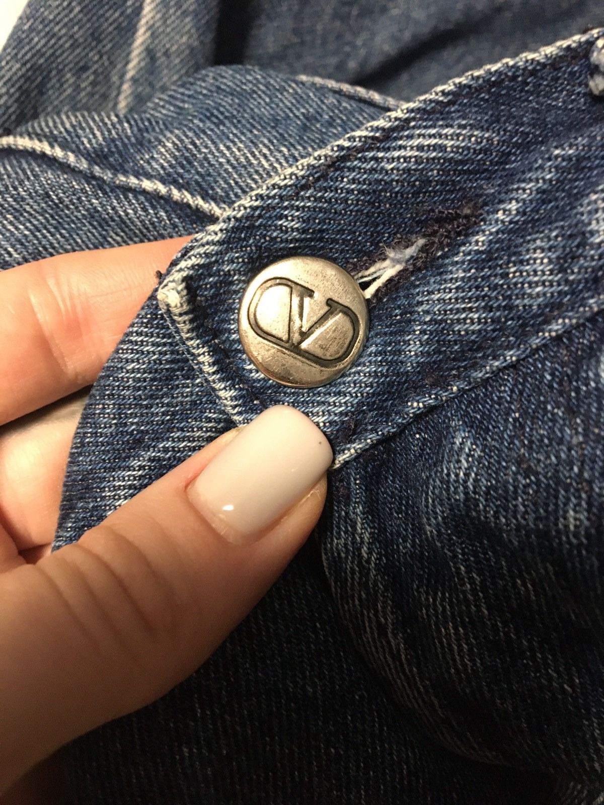 Valentino × Vintage Valentino Jeans Vintage Mens Distressed Denim Pants Jeans Size US 30 / EU 46 - 6 Thumbnail