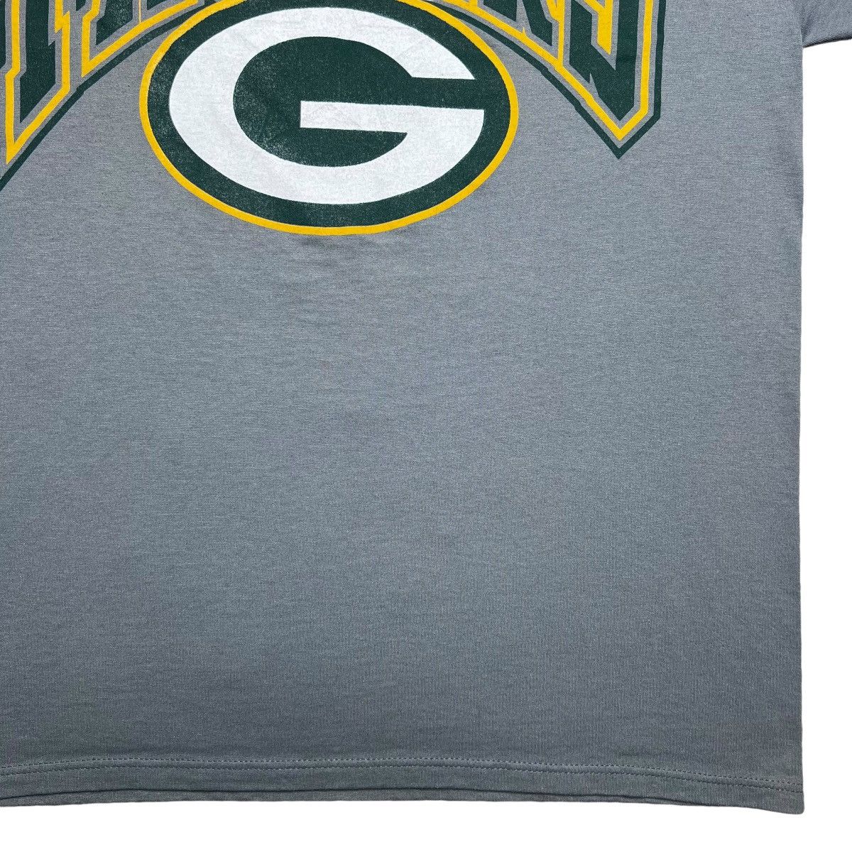 NFL × Vintage Vtg 90s NFL Green Bay Packers Spell Out 3D Logo Graphic Tee Size US L / EU 52-54 / 3 - 7 Thumbnail