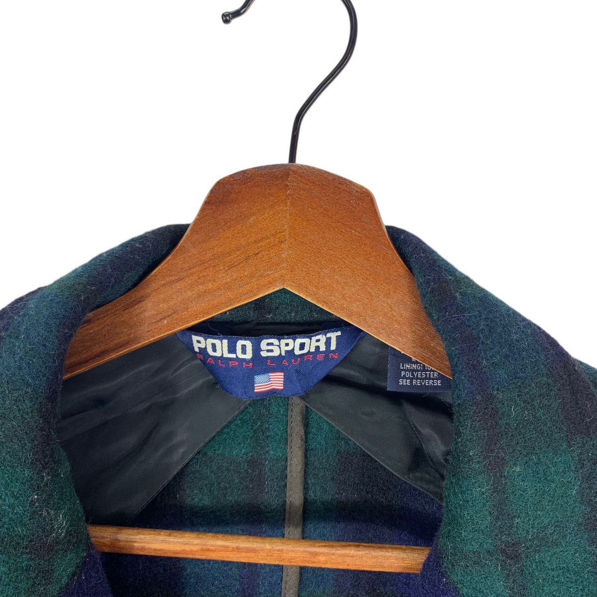 Polo Ralph Lauren × Vintage VINTAGE 90s POLO SPORT RALPH LAUREN TARTAN JACKET Size US L / EU 52-54 / 3 - 5 Thumbnail