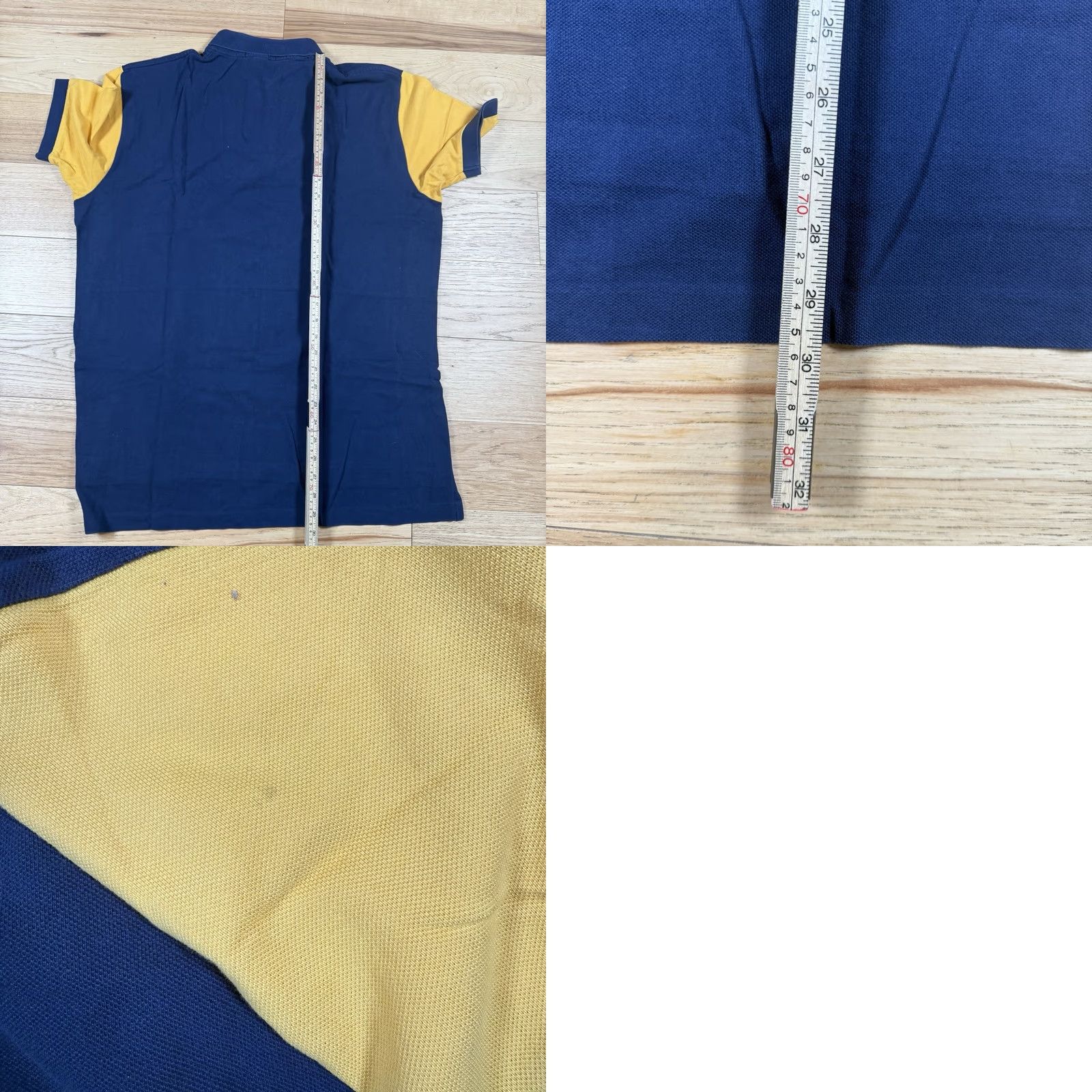 Polo Ralph Lauren VINTAGE Polo Ralph Lauren Rugby Shirt Mens XL Crown Crest Yellow Blue Stripe Short Sleeve Cotton USA Striped Rugby Shirt Mens XL Blue Size US XL / EU 56 / 4 - 8 Thumbnail