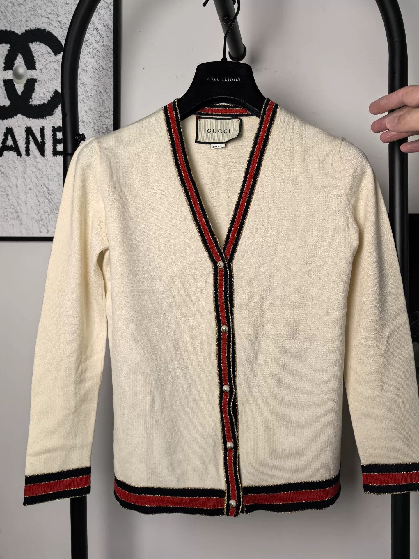 Gucci Authentic Gucci Knit Cardigan Sweater Size US M / EU 48-50 / 2 - 1 Thumbnail