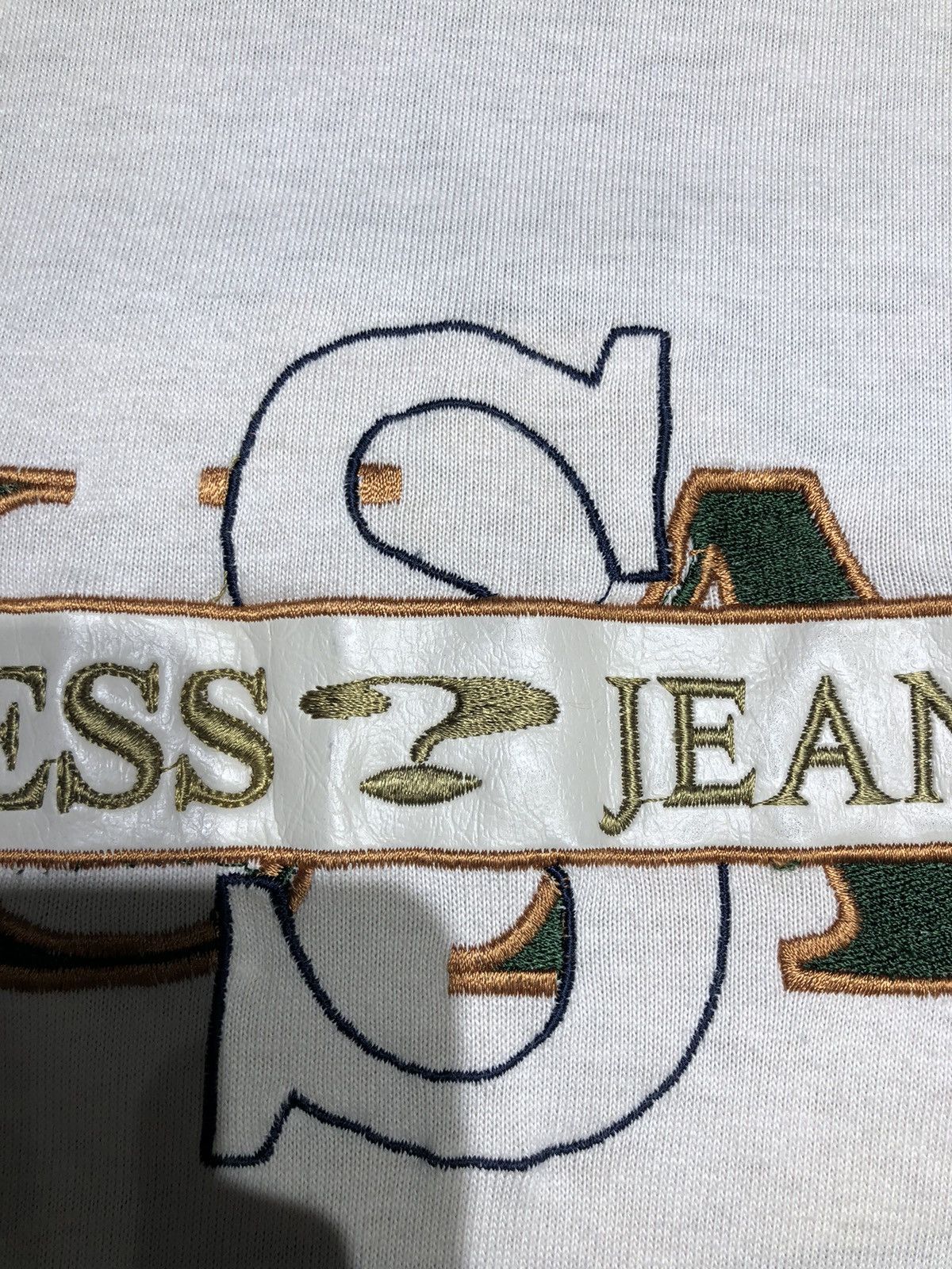 Vintage Vintage 90s Bootleg Guess Jeans T-Shirt Size US XL / EU 56 / 4 - 7 Thumbnail
