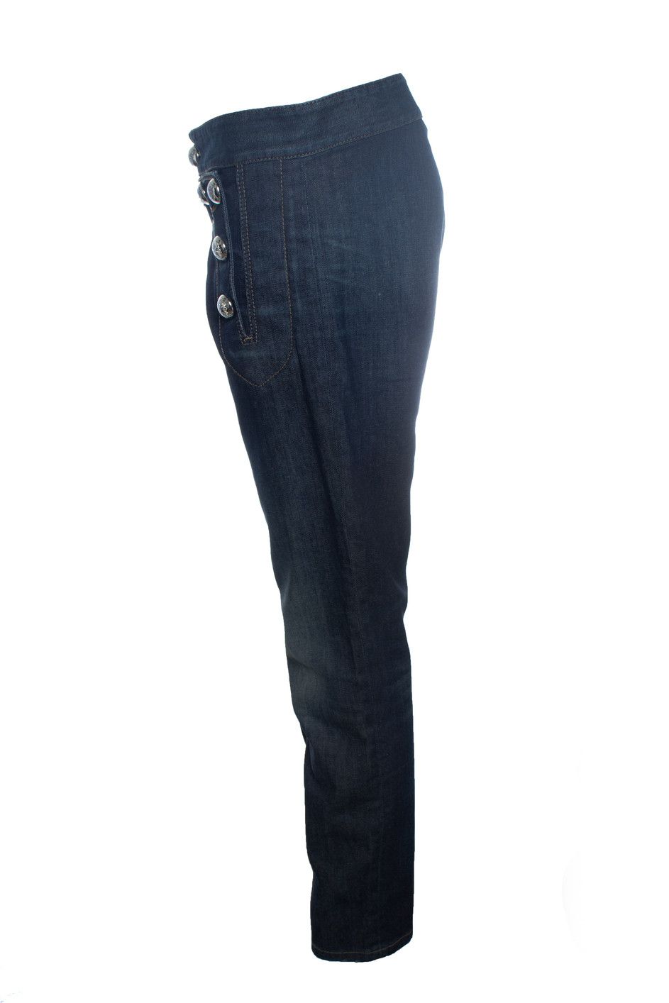 Gucci Gucci, indigo dark washed denim skinny jeans Size 28" / US 6 / IT 42 - 4 Thumbnail