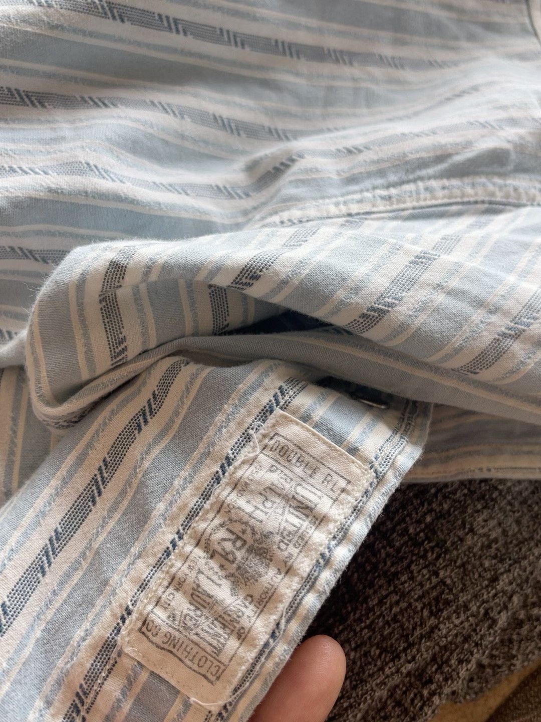 RRL Ralph Lauren RRL Double RL Striped Shirt Size US S / EU 44-46 / 1 - 8 Thumbnail