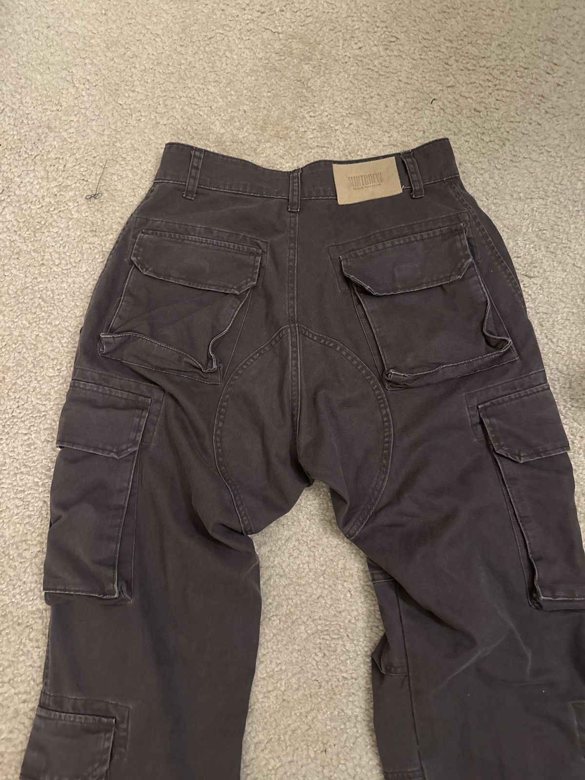 Mintcrew Wide leg utility cargo pants trousers brown size 30 Size US 30 / EU 46 - 12 Thumbnail