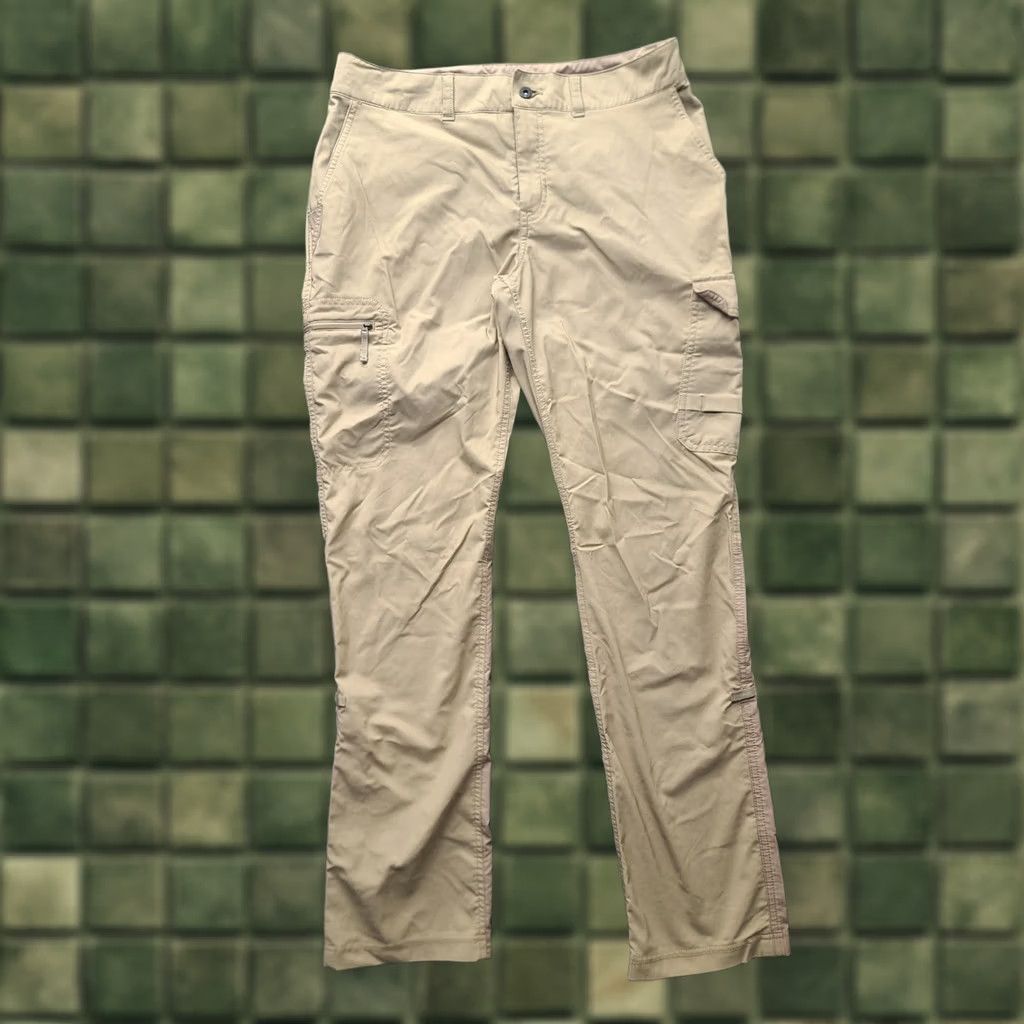 The North Face The North Face Pants Womens Regular Beige 10x32 Aphrodite 2.0 Convertible Hiking Cargo Pants Mens? Womens Size 32" / US 10 / IT 46 - 1 Thumbnail