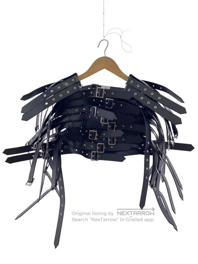 Comme des Garcons Comme Des Garcons Black Retro Laced Design Top Size S / US 4 / IT 40 - 1 Thumbnail
