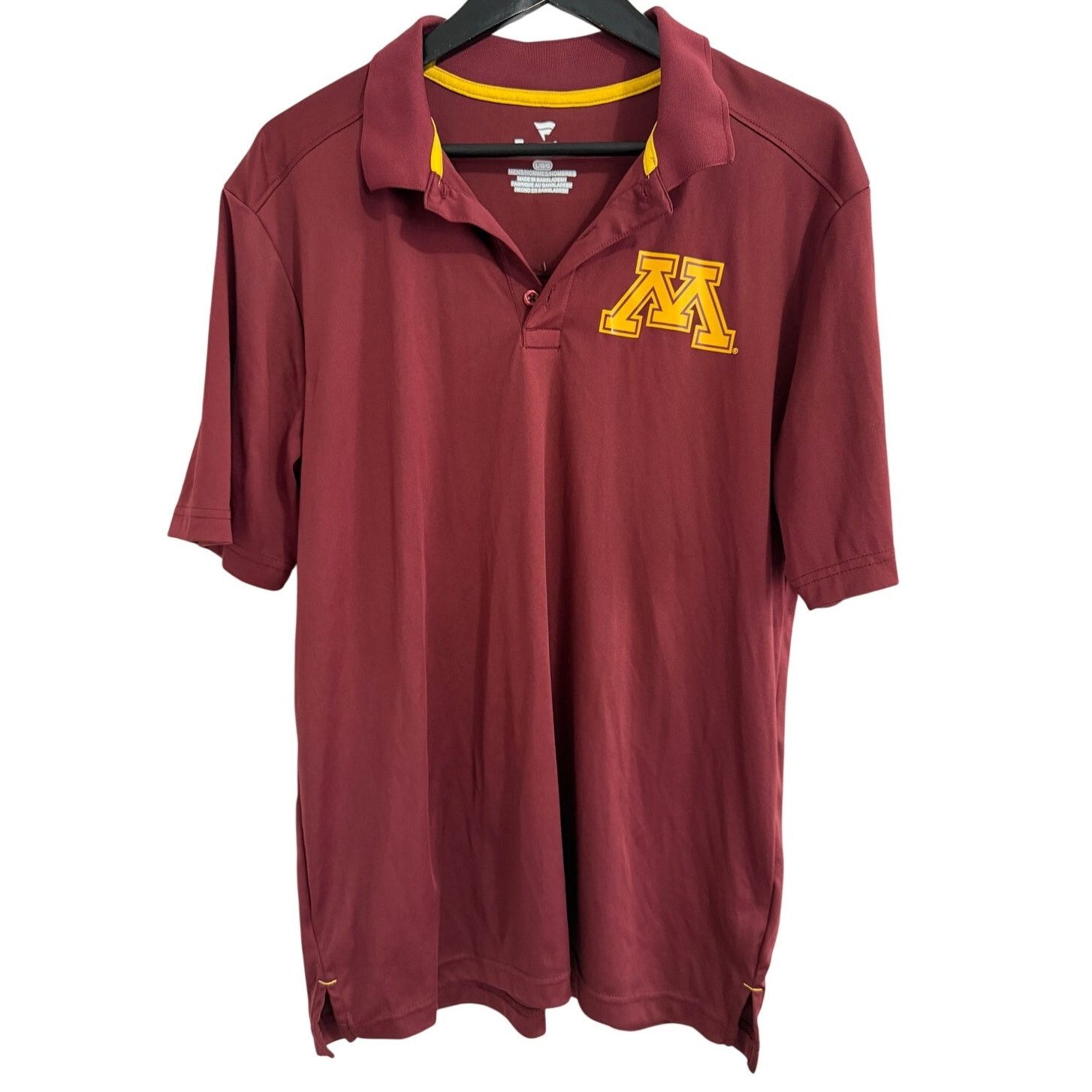 NCAA Minnesota Gophers Maroon Golf Polo Men's Size Large Size US L / EU 52-54 / 3 - 1 Thumbnail