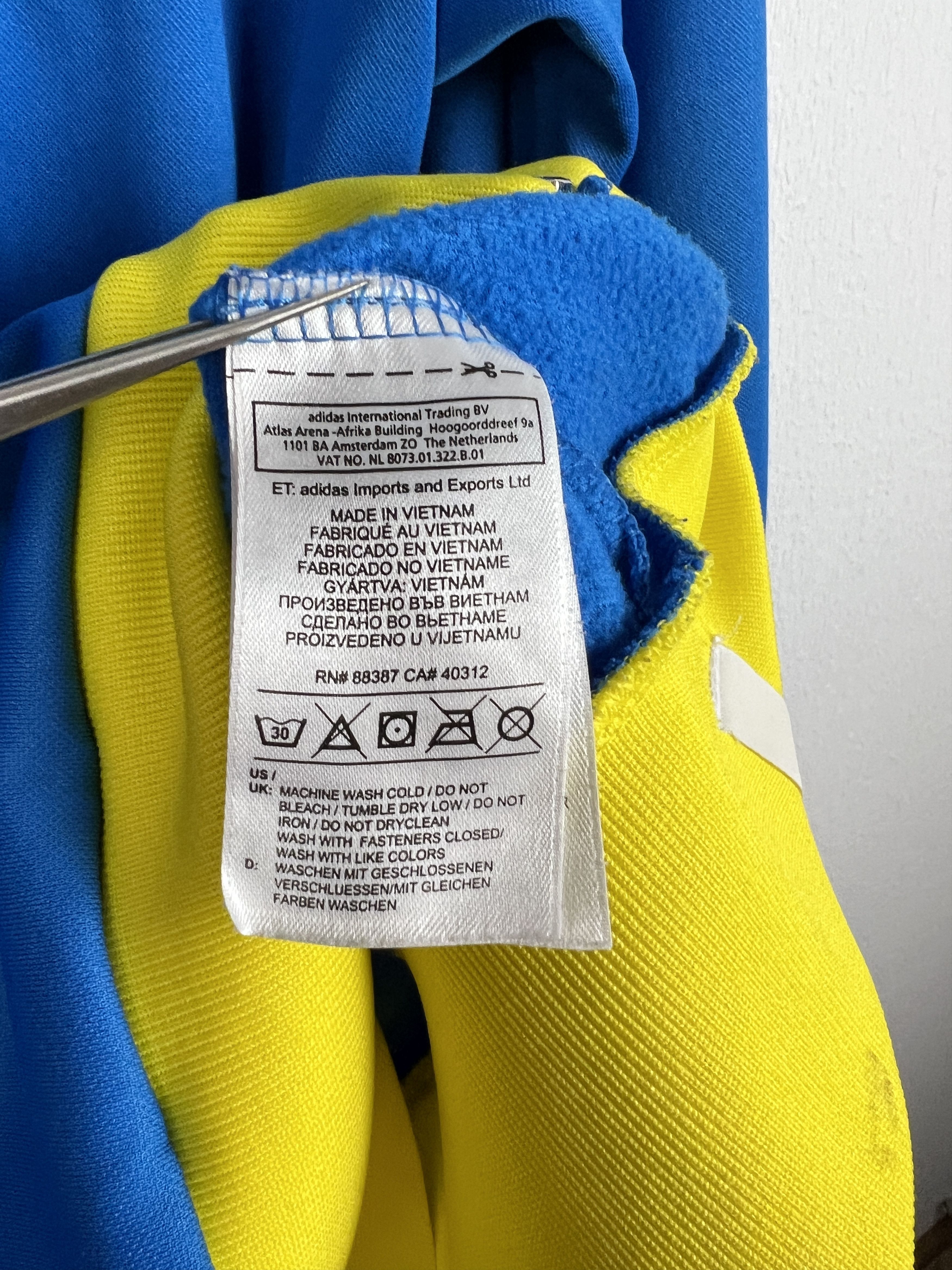 Adidas Brazil World Cup Jacket Football Track Top National Team Size US S / EU 44-46 / 1 - 10 Thumbnail
