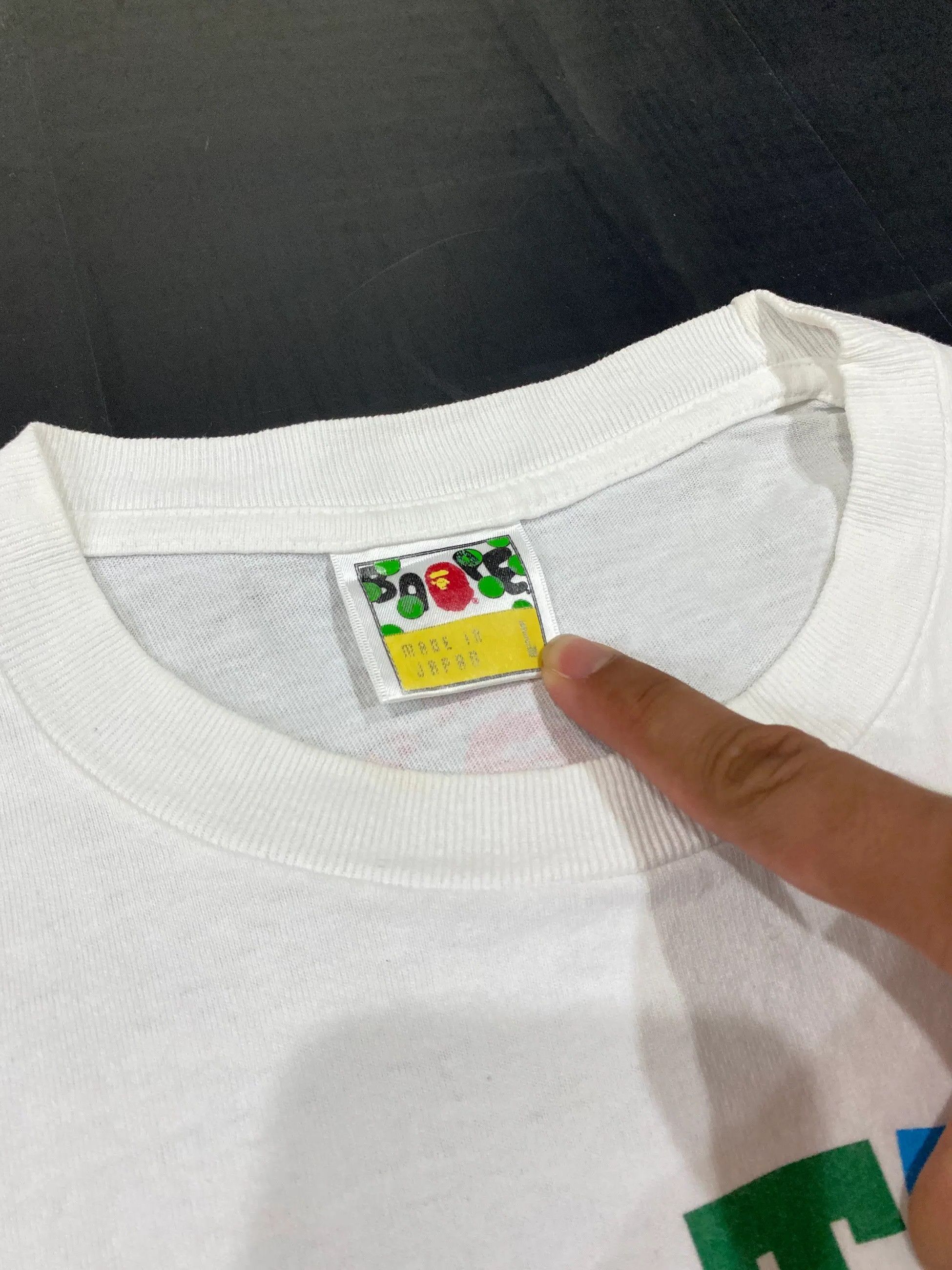 Bape College Logo Tee Size US L / EU 52-54 / 3 - 5 Thumbnail