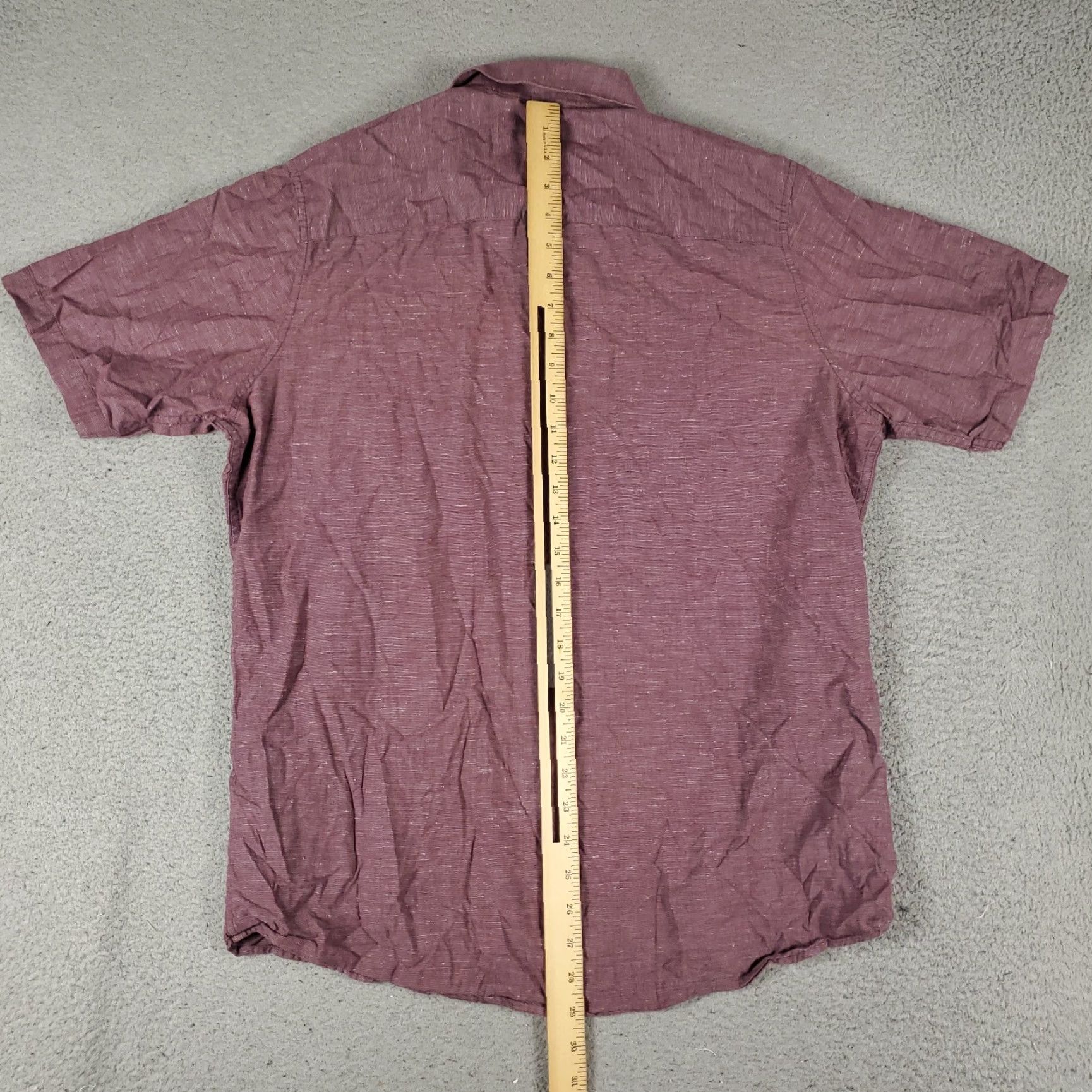 TravisMathew Travis Mathew Button Up Shirt Mens Large Red Casual Short Sleeve Woven Size US L / EU 52-54 / 3 - 3 Thumbnail