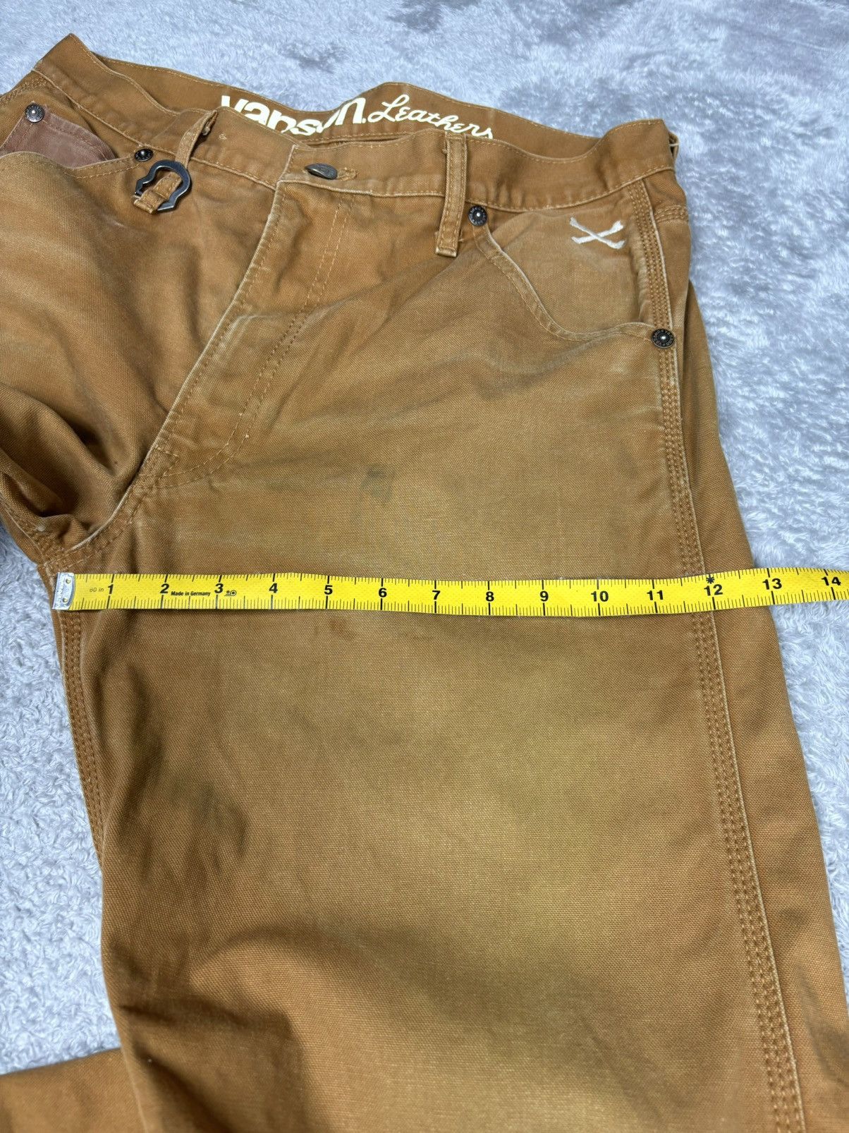 Vanson Leathers Vanson Leather Carhartt Pants. S0132 Size US 35 - 13 Thumbnail