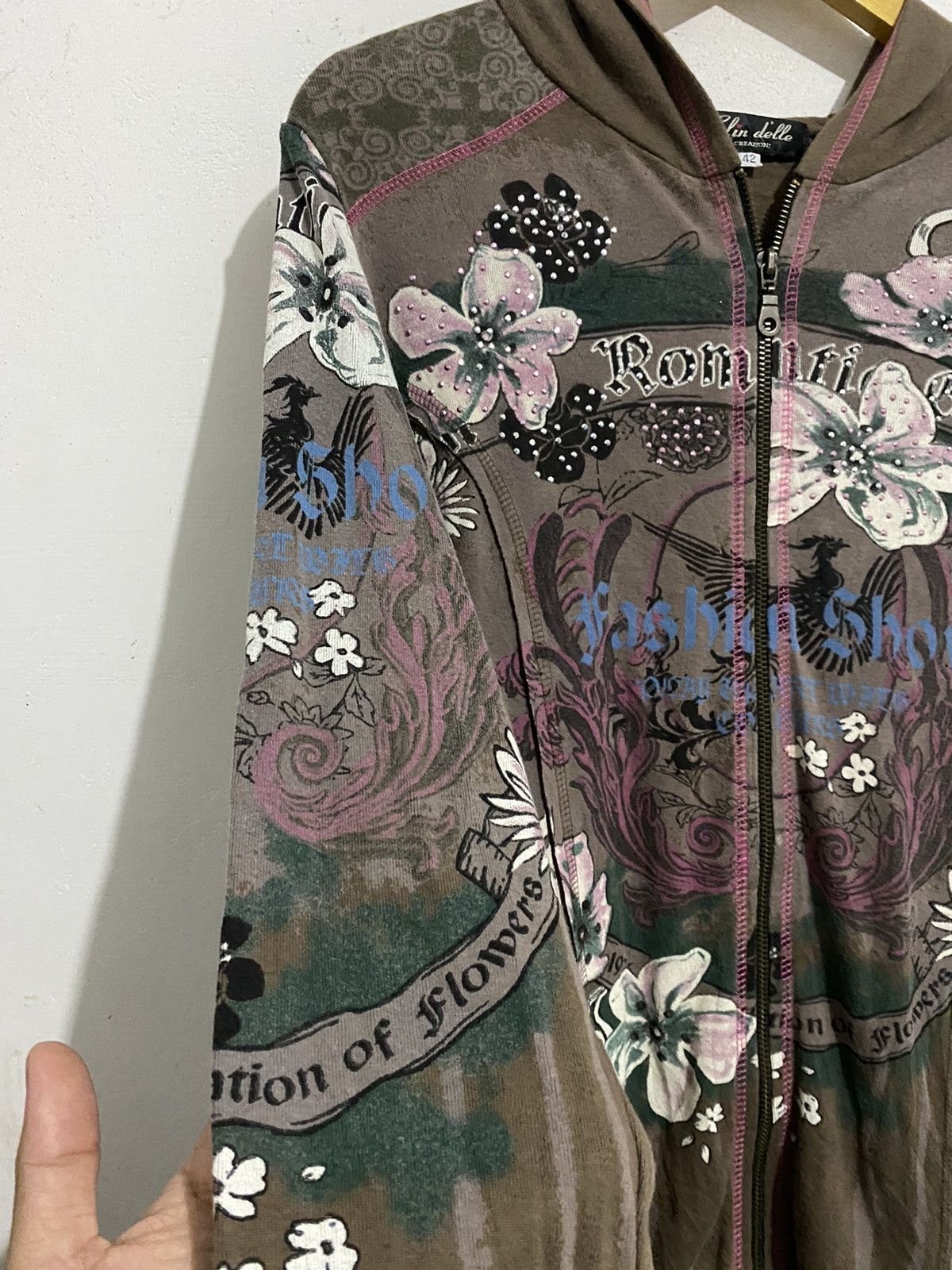 If Six Was Nine 🖤BLACKFRIDAY🖤Clin delle Hoodie Flower Lgb Ifsixwasnine Size US M / EU 48-50 / 2 - 7 Thumbnail